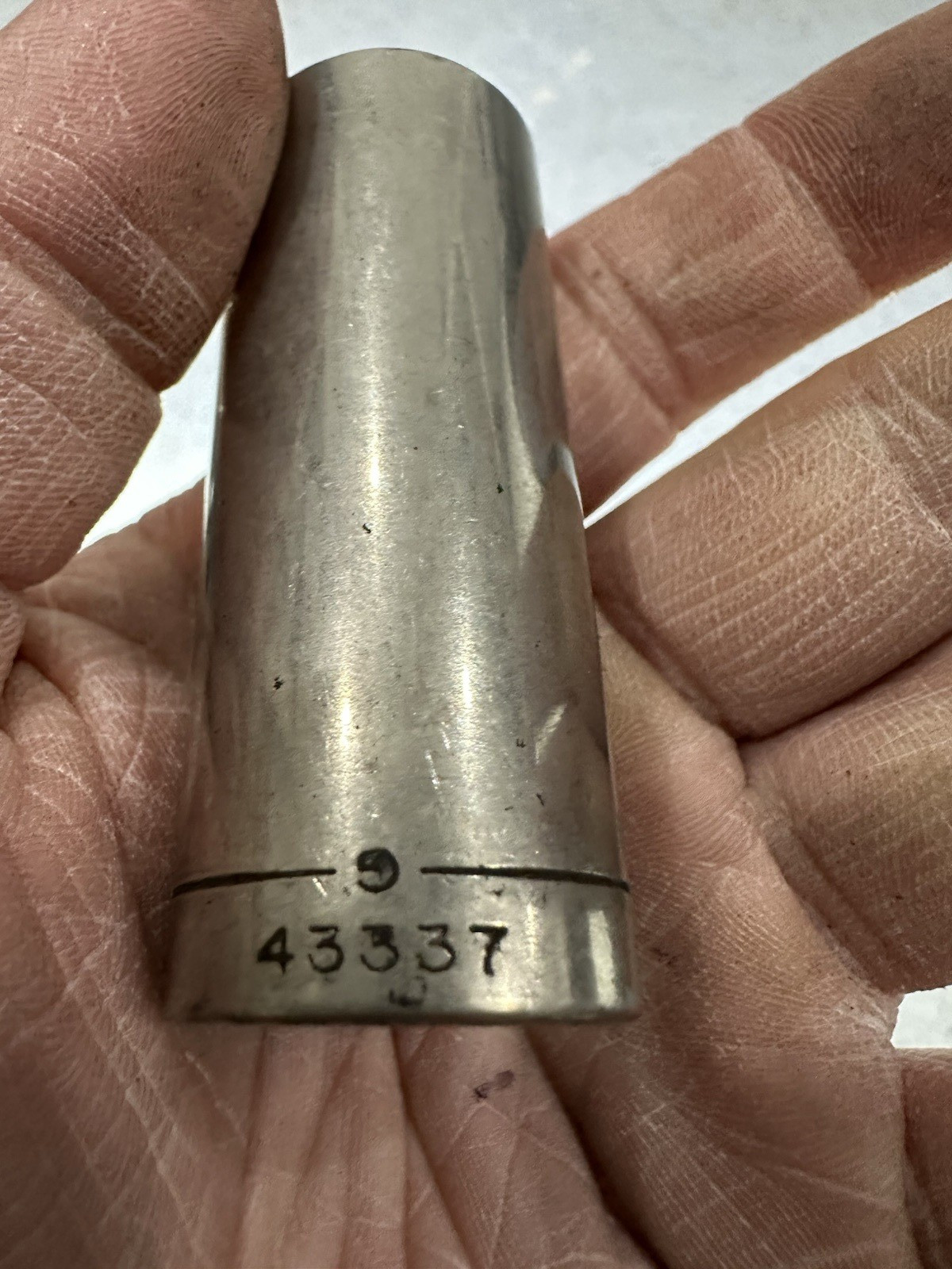 Lot of 4 SAE Standard Deep Sockets – 3/8in, 9/16in, 3/4in, 13/16in