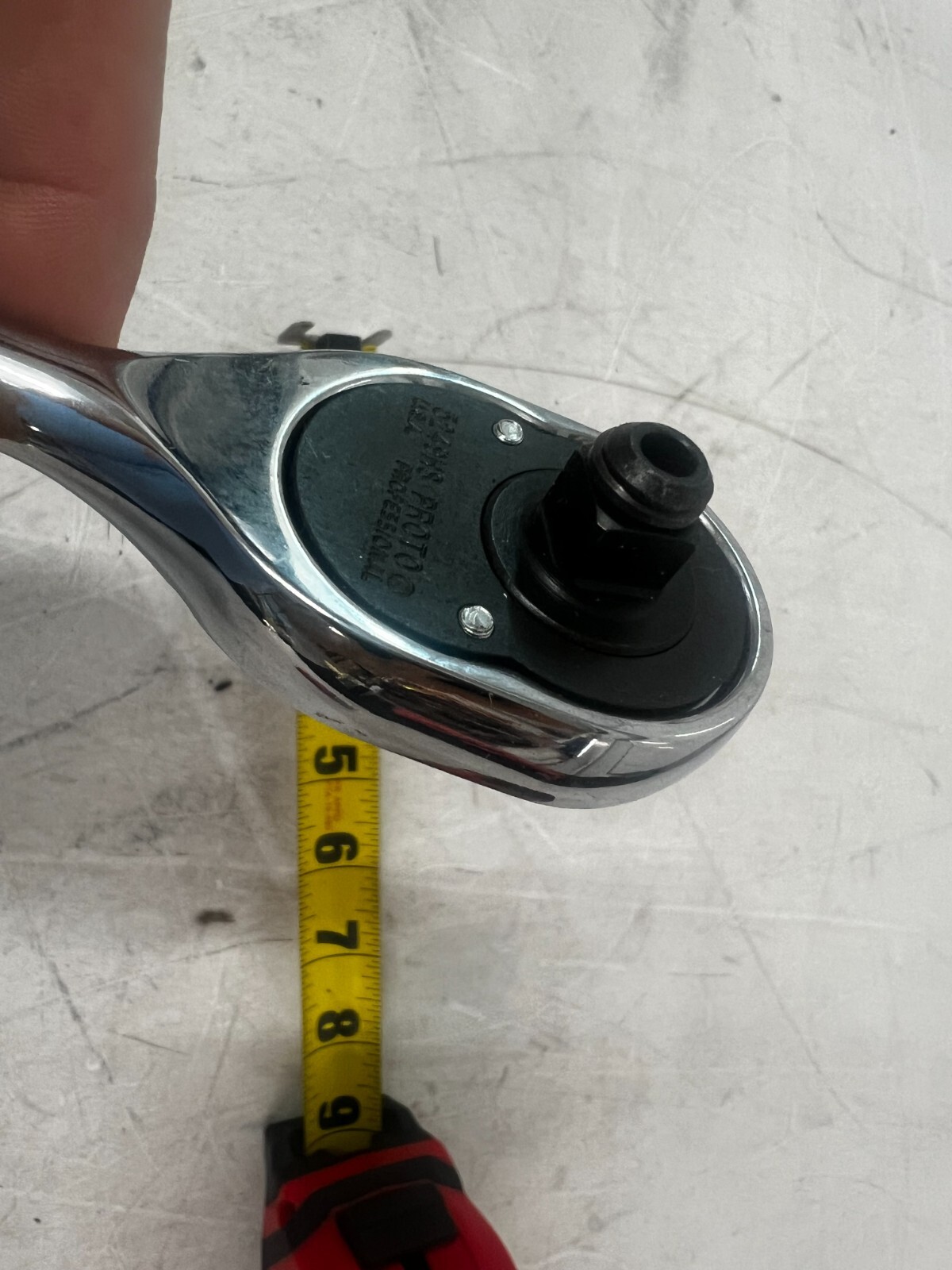 Proto 3/8″ Drive X 7″ Long, Aerospace Classic Pear Head Ratchet 5249HS