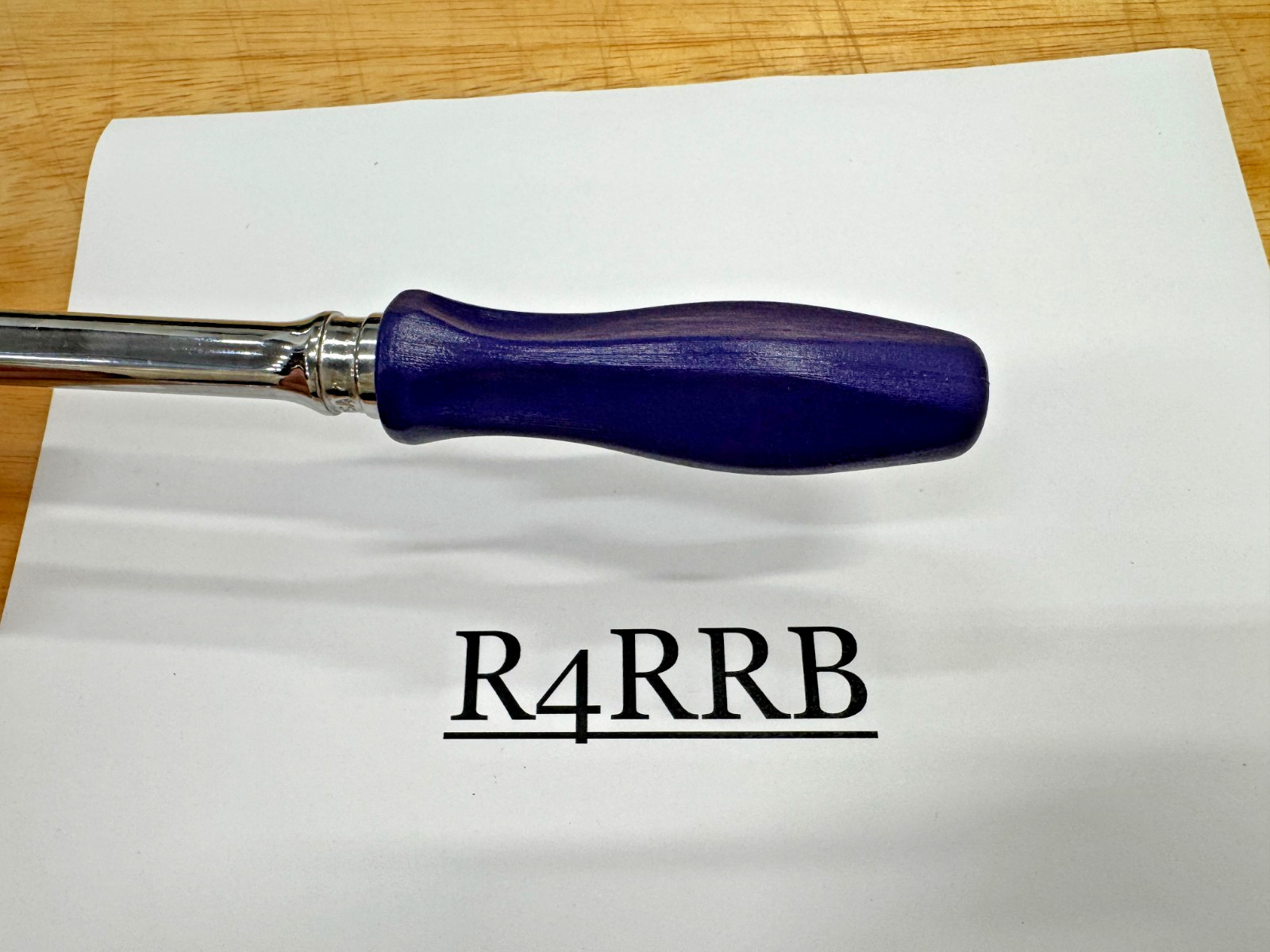 Snap-on Tools USA DARK PURPLE 3/8″ Drive Hard Grip Extra Long Ratchet FHLLD80DP