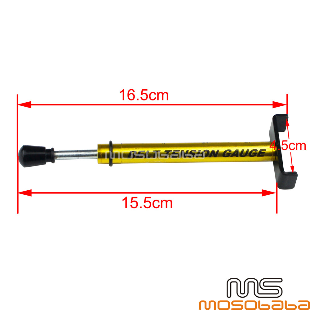 Motorcycle Secondary Drove Belt Adjustable Belt Tension Gauge Tool Fits Harley
