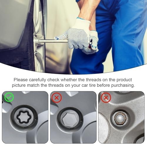 Anti-Theft Wheel Locking Nut Removal Tool – Special Steel Lug Nut Key & Socket R