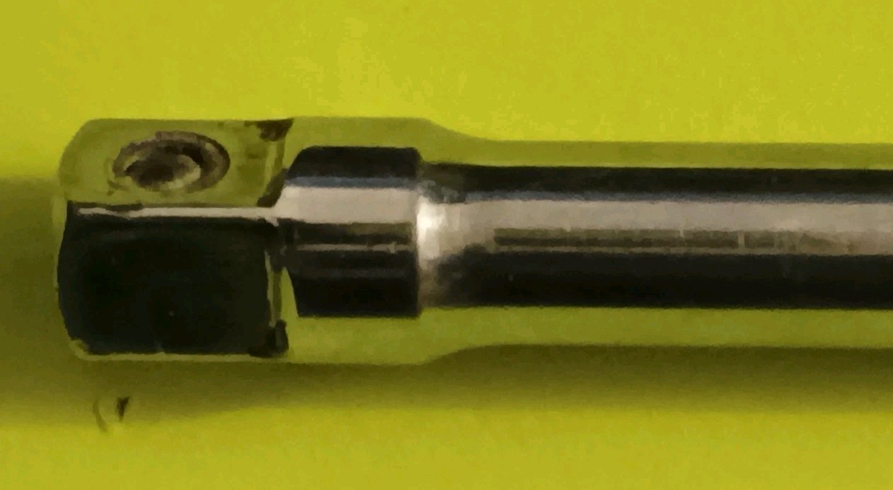SNAP ON 11″ Extension Like New FXKII 3/8 DRIVE KNURLED Socket Ratchet Tool