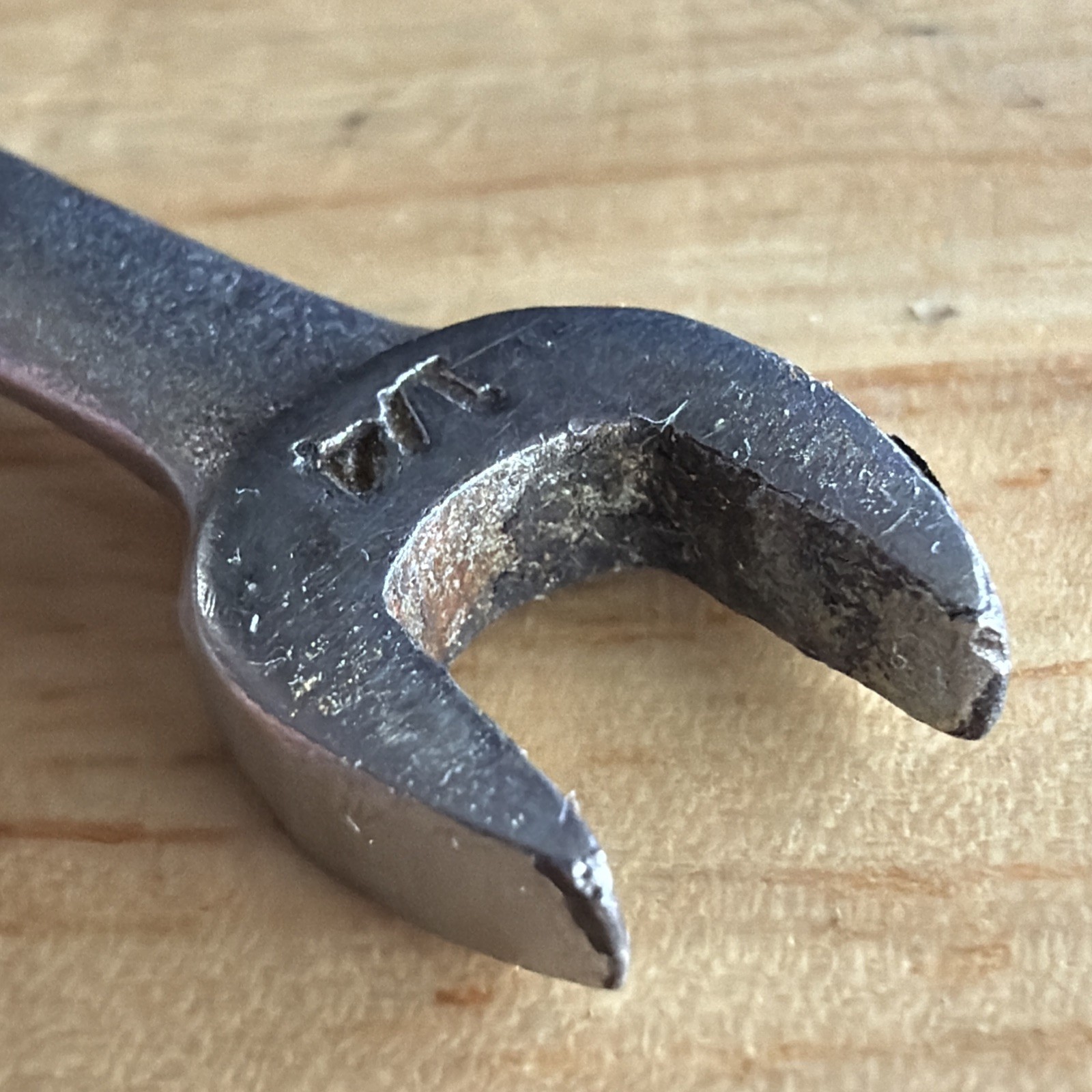 Craftsman 1/4″ x 5/16″ Double Open End Wrench Flying -V- V Series Vtg USA READ!