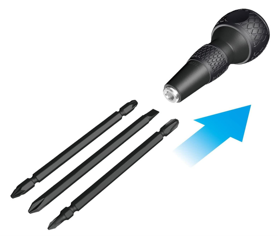 Ball Grip Screwdriver Set Interchangeable Metric Motorcycle Drivers JIS Standard