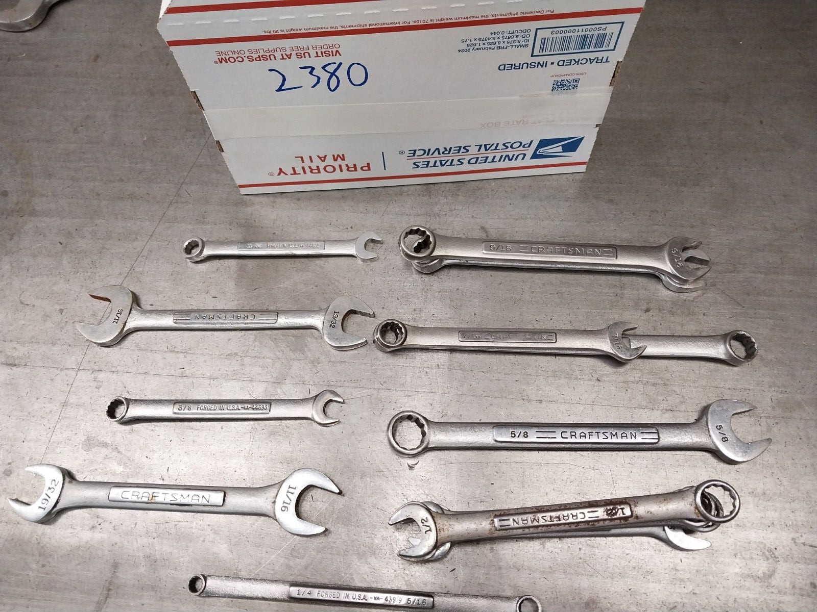 Craftsman imperial wrenches LOT 14 #2380