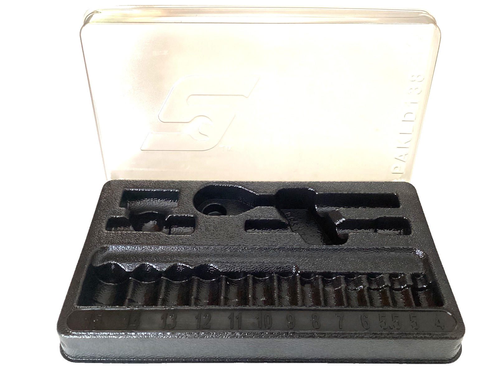 Snap On USA NEW Tray And Cover For 117TMM 17 Piece 1/4″ Drive Metric Starter Set
