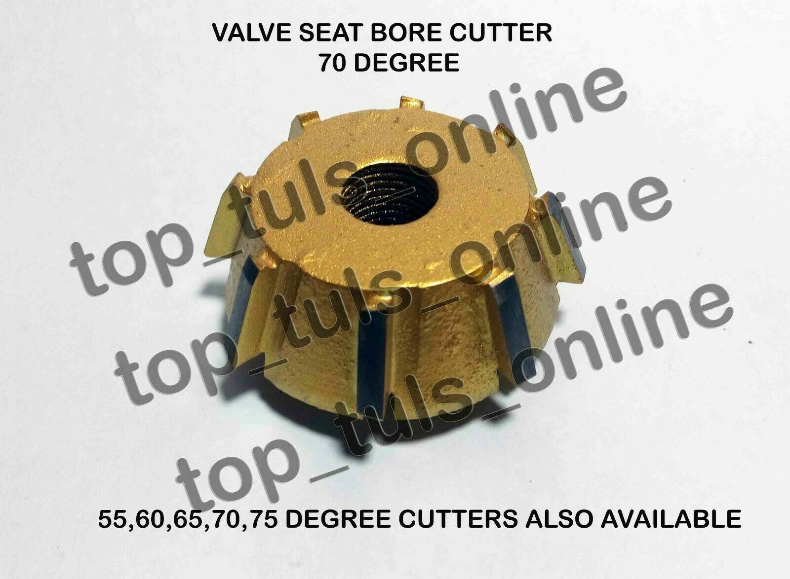 VALVE SEAT CUTTER SET CARBIDE TIPPED 40 FOR CHEVY,FORD.GMC,CATERPILLAR,KOMTSU