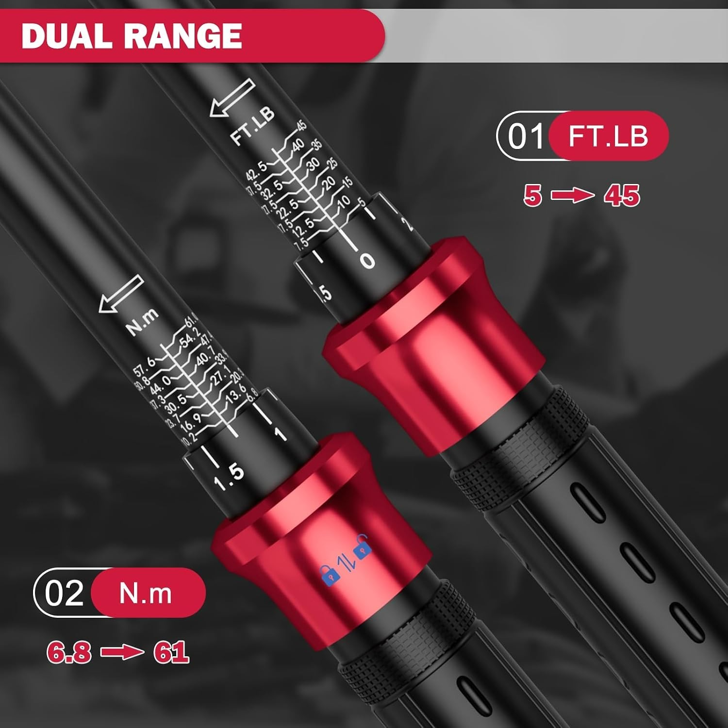 Magnetic Swivel Spark Plug & Torque Wrench Kit for Efficient Vehicle Maintenance