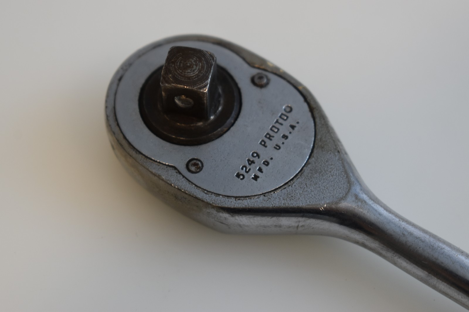 Proto Professional Tools 5249 7″ Length Reversible Ratchet 3/8″ Drive USA