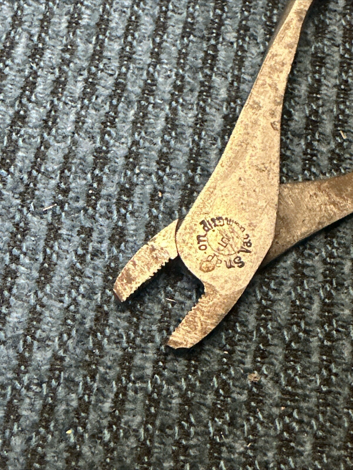 Snap-On No.5, 4-1/2″ Ignition pliers Vacuum Grip Like,1960,USA~(stx)