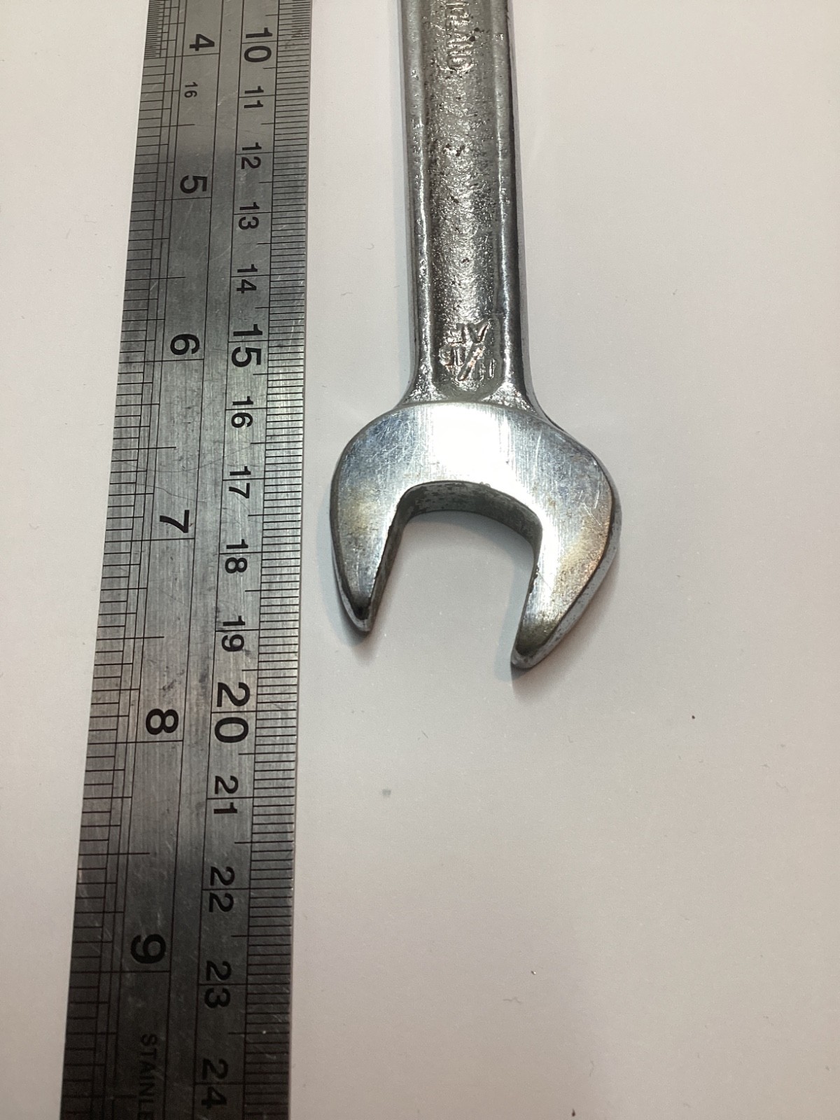Super Slim, Made in England, spanner, 11/16af 13/16af Combo ends do