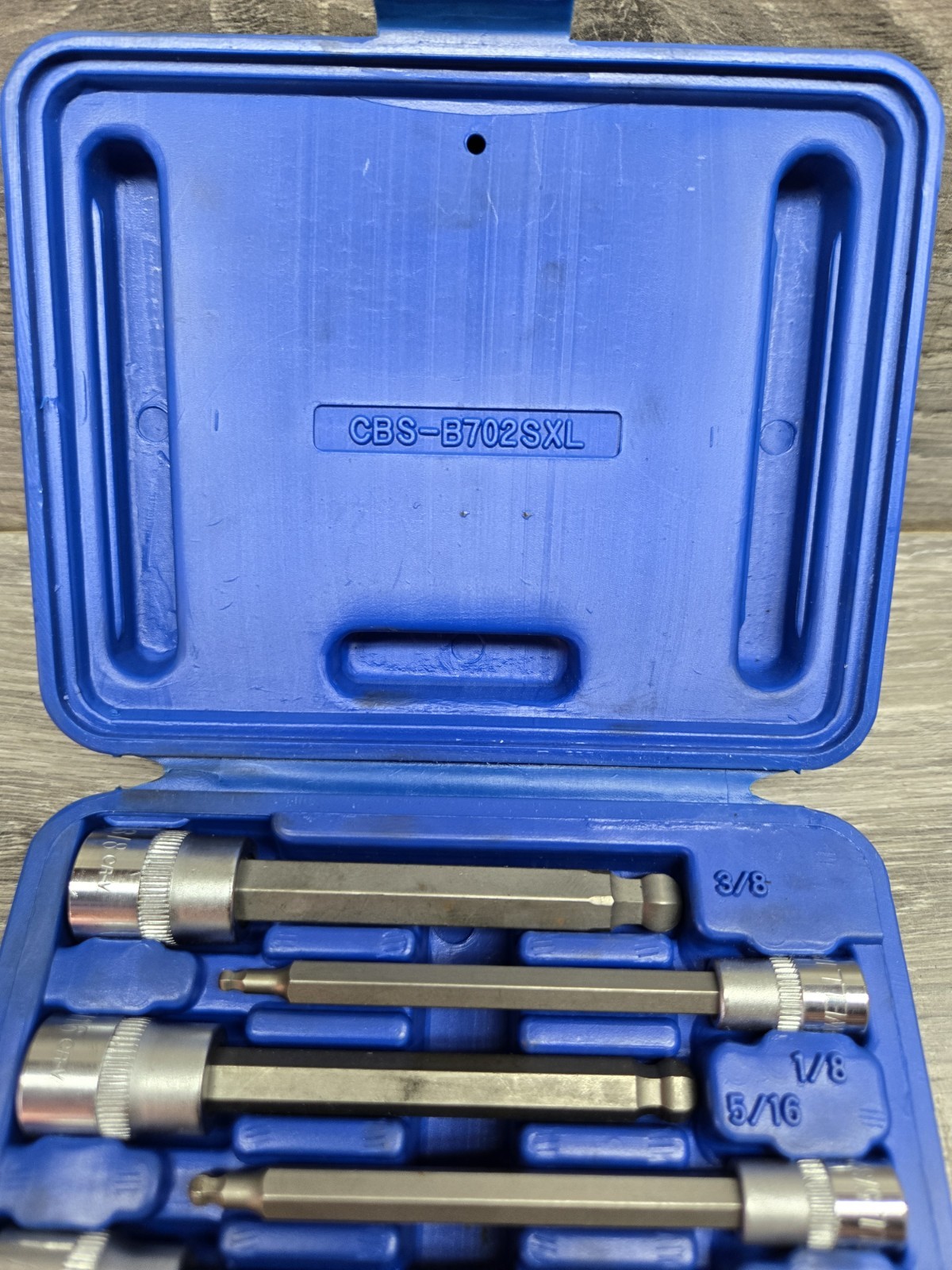 Cornwell Extra Long 1/8-3/8 Ball Hex Set CBS-B702XL