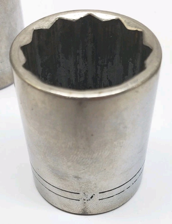 Craftsman Socket Set 1/2″ Drive SAE 12 Pt =V= Series 1″ to 7/16” USA Vintage