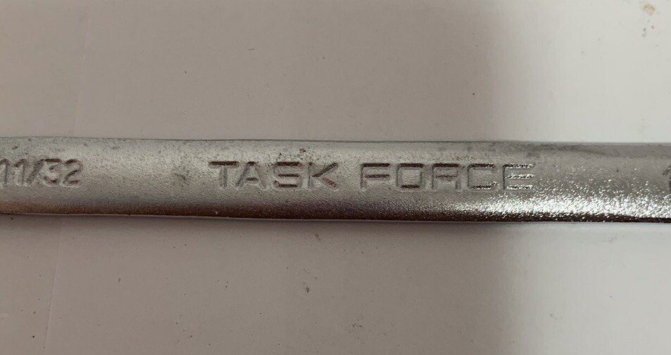 Task Force 11/32 Inch Chrome Vanadium Wrench