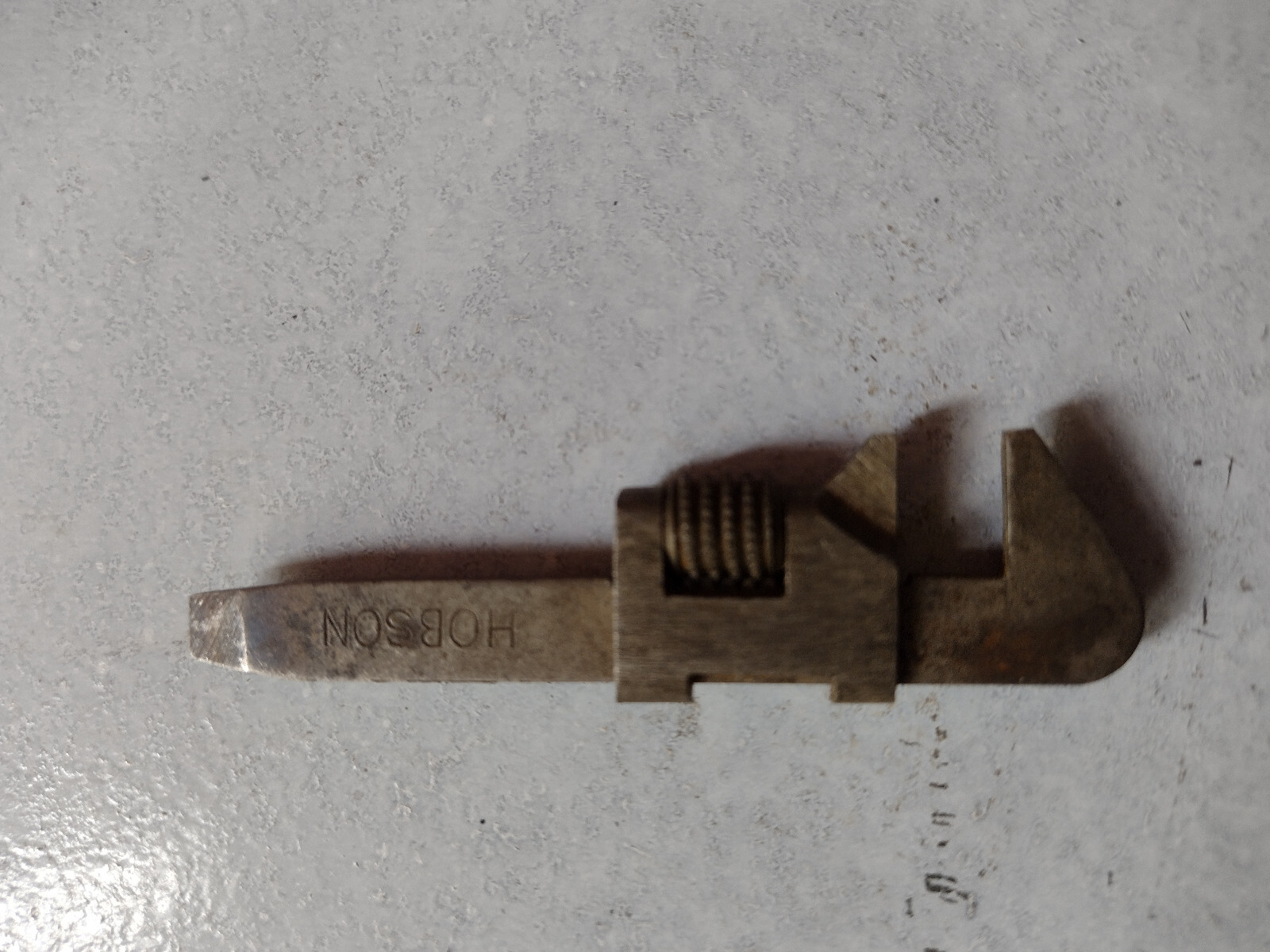 HOBSON miniature Adjustable Wrench – Approx. 68MM longWrench