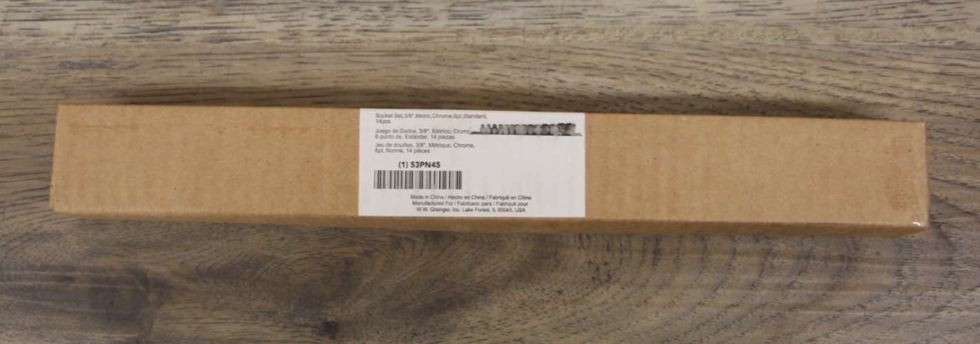 NEW Westward Socket Set 53PN45 14pc 3/8″