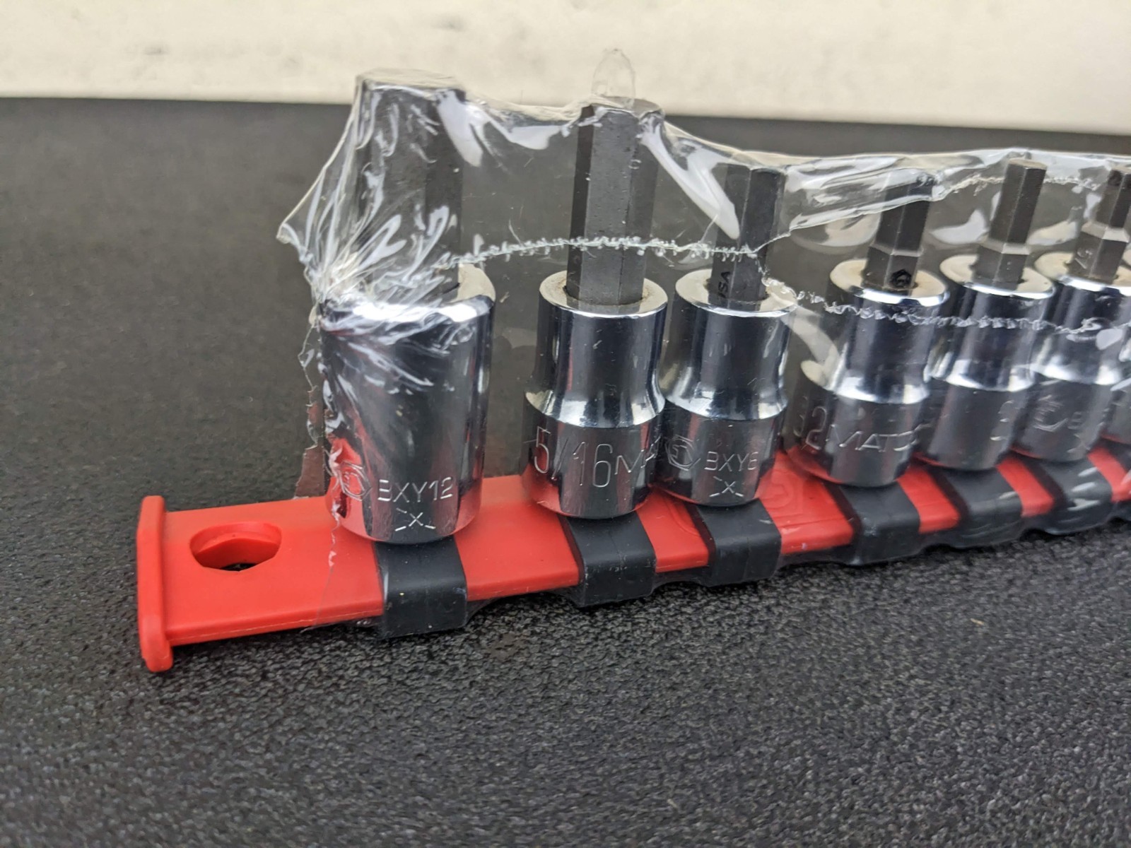 #bp127 Matco Tools NEW SBXY8R 3/8″ Dr Hex Socket Driver Set 1/8″-3/8″ USA