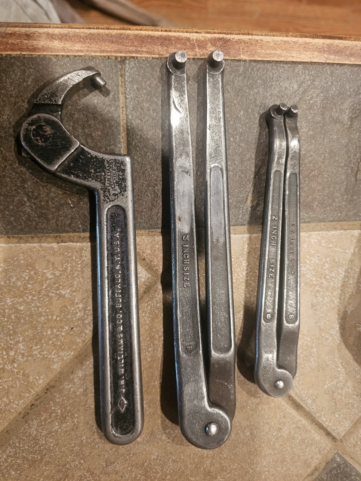 JH Williams Spanner Wrench Set Of 3