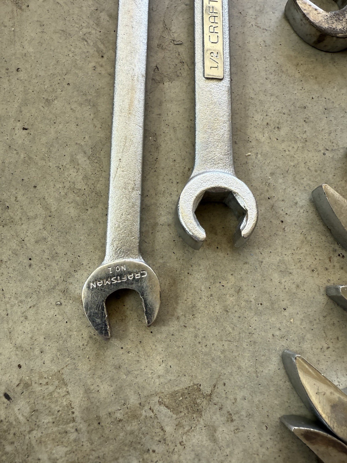 23 Piece Lot of Craftsman (& Sears) Wrenches – Combination – Various Sizes/Used