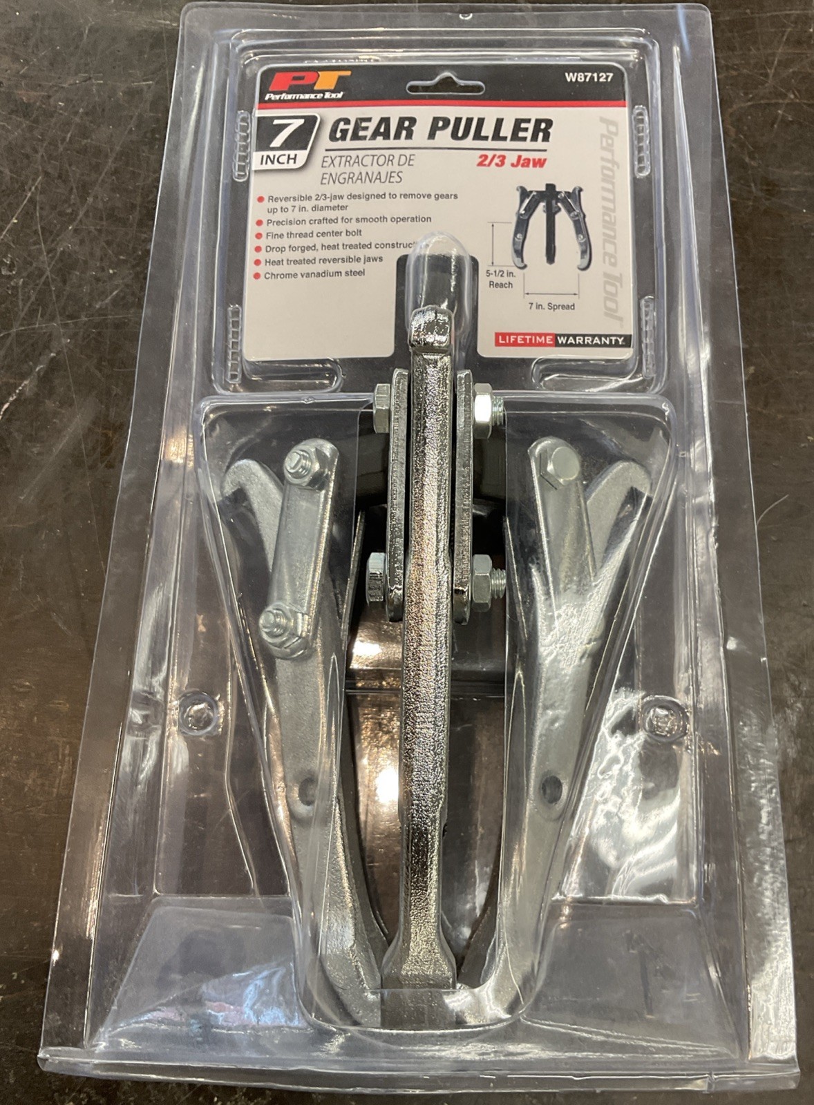 Performance Tool W87127 SK TOOLS 2 Jaw 6-Inch Gear Puller
