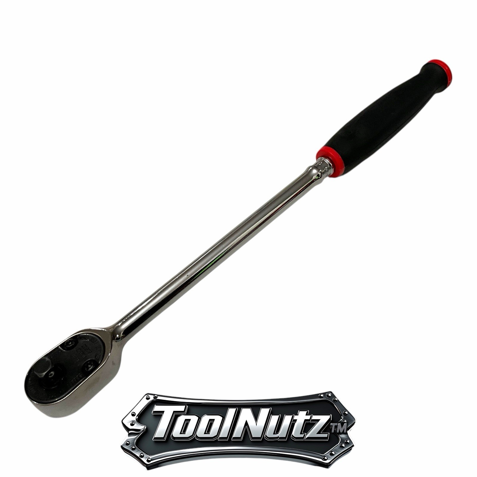 Snap-on Tools NEW THLL72 1/4 Dr RED Soft Grip Extra Long Handle 72 Tooth Ratchet