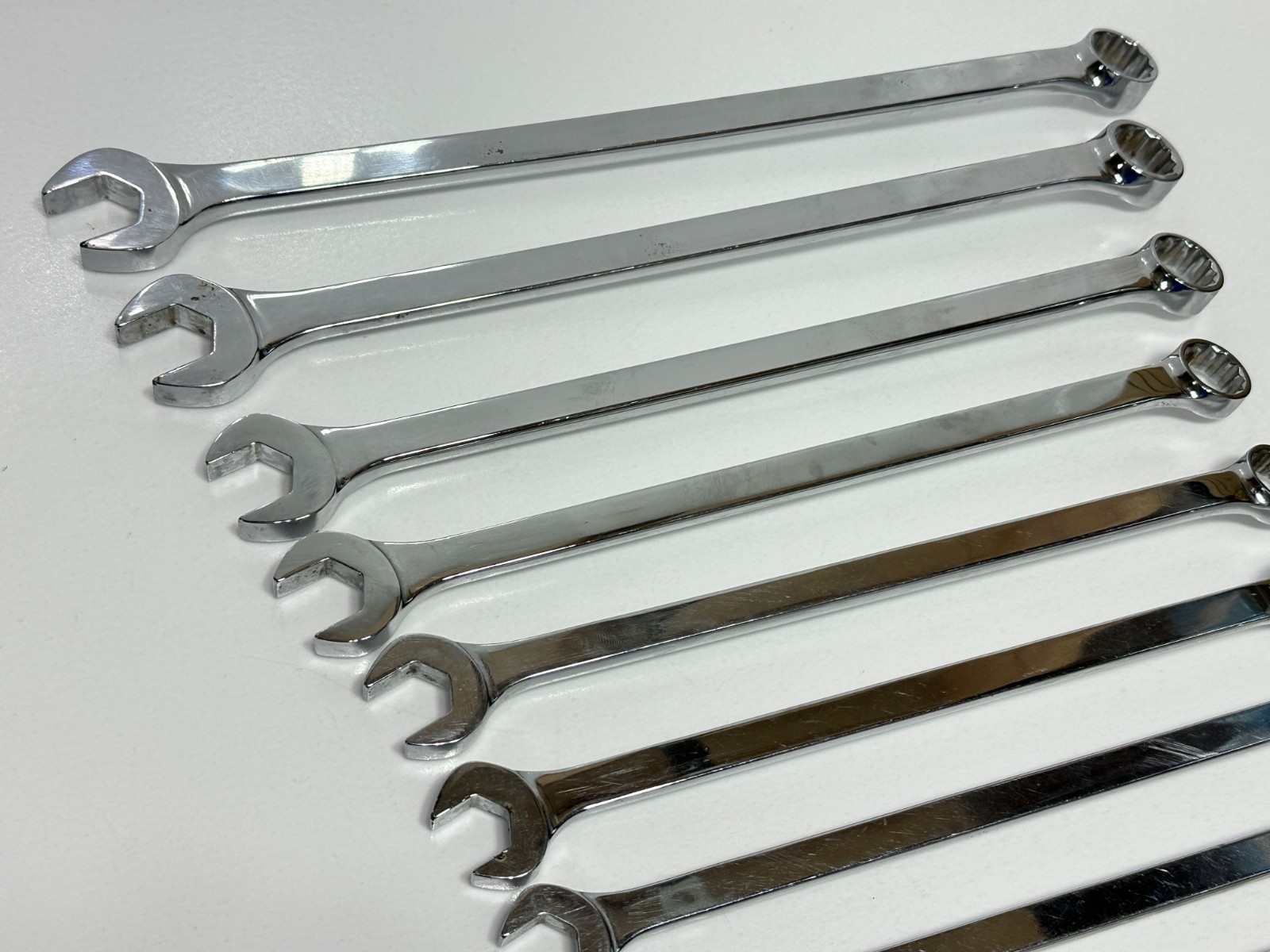 Cornwell USA WCM112LST 12pc Metric 8-19mm Extra Long Combination Wrench Set VTG