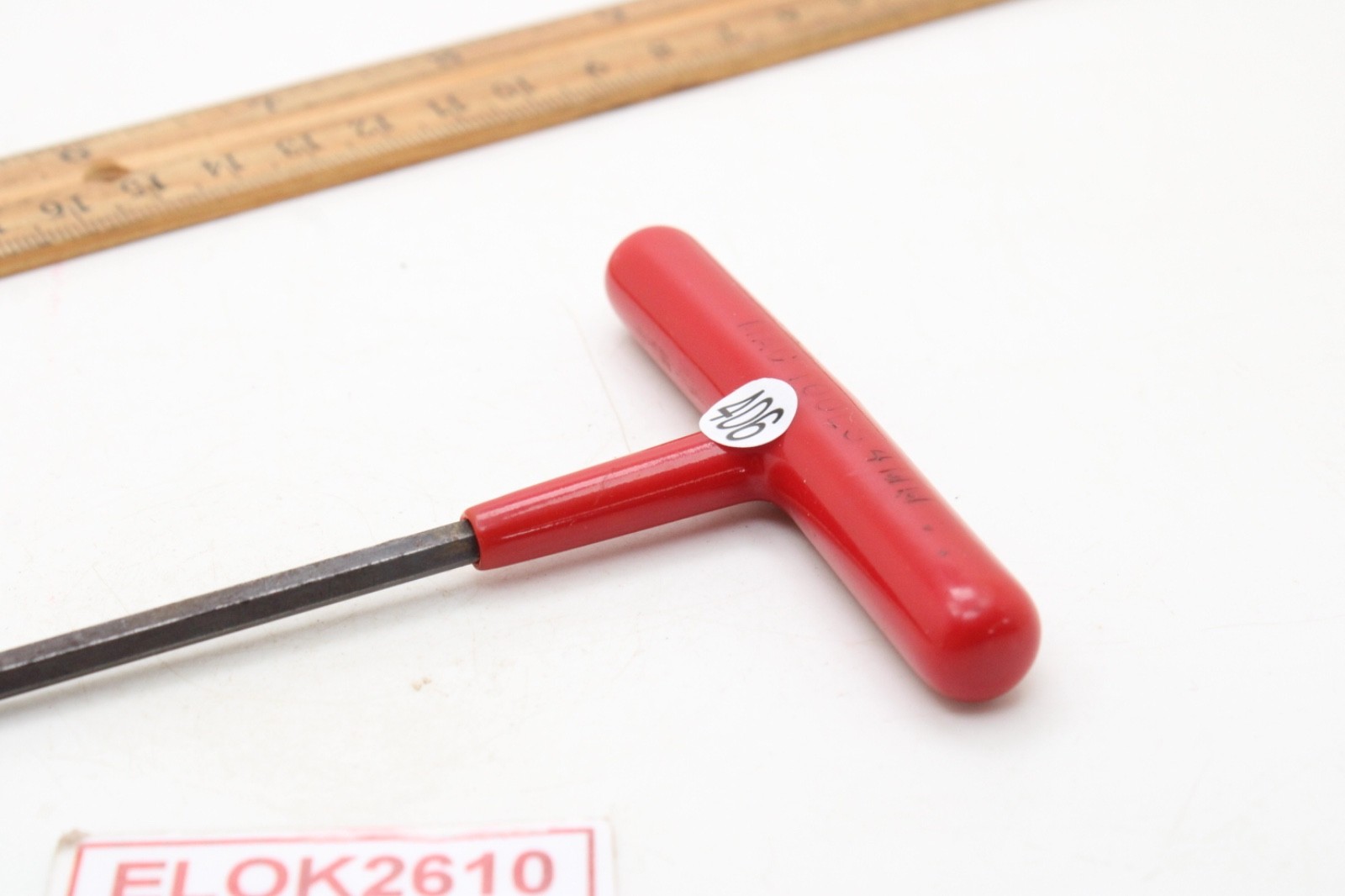 Mac Tools 4mm Metric T-Handle Hex Key Red Handle USA