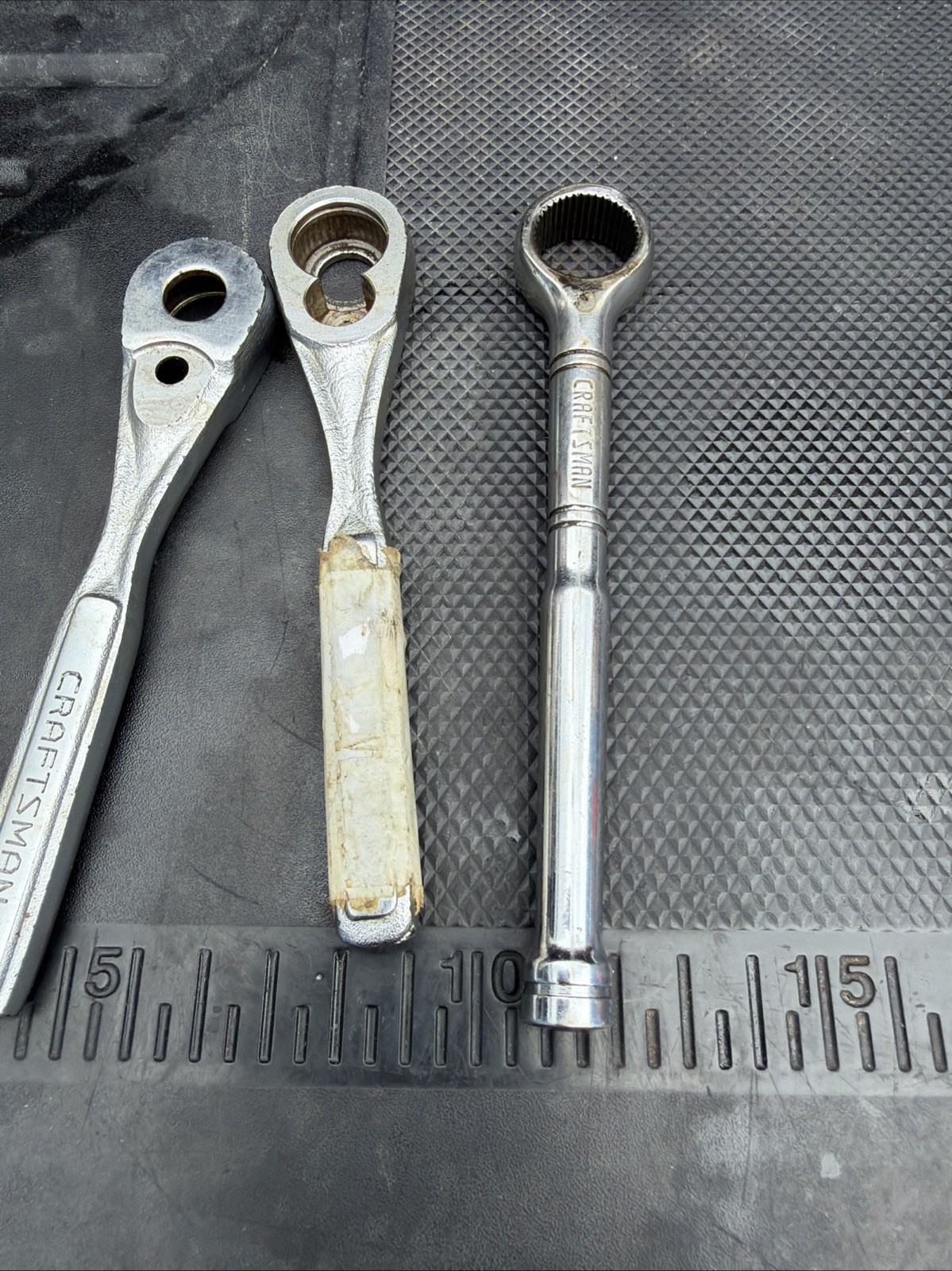 Sears Craftsman 10pcs Ratchet Bodies ONLY NO GUTS 1/2,3/8,1/4” Forgings Warranty