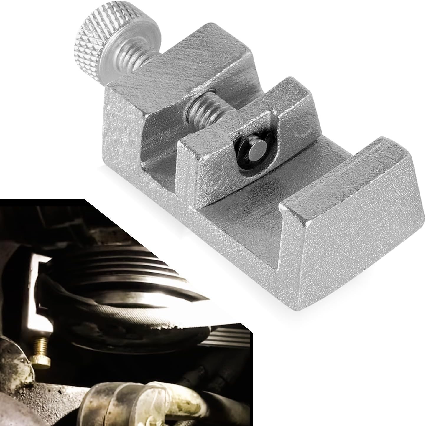 3458 A/C Belt Installation Tool Compatible for BMW N62&Mini W17 A/C Belt 641040