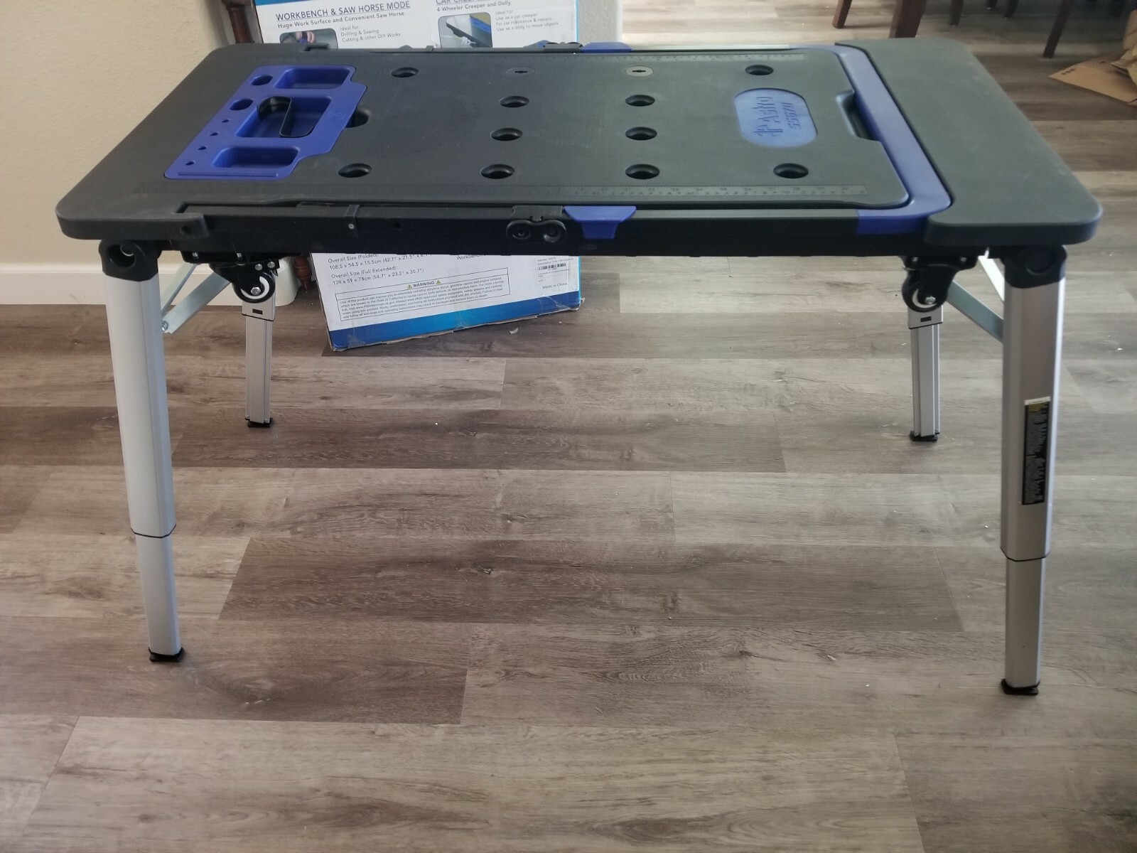 Astro 7-in-1 Workbench/ Platform Step/ Hand Truck Cart/ Creeper + More #55670