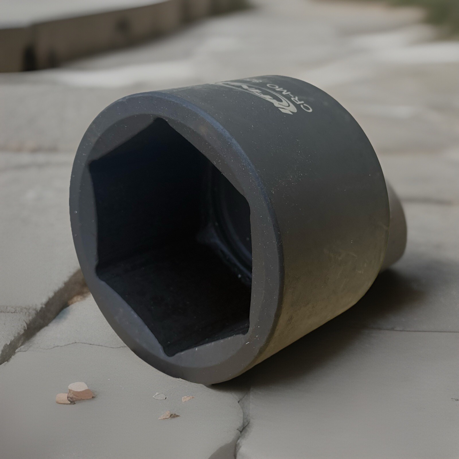 1″ Drive 85mm Jumbo Deep Impact Socket 6 Point Cr-Mo Machinery HD Metric Socket