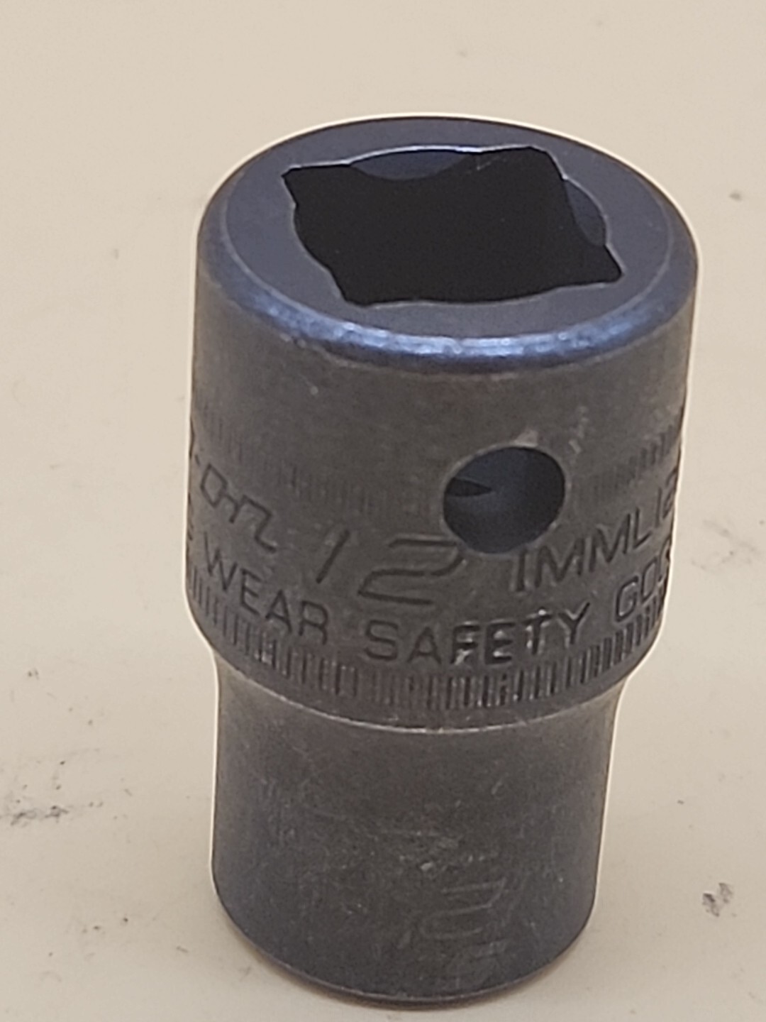 Snap-On Tools IMML120 Impact Socket 1/2″dr – 6 POINT – 12mm USA