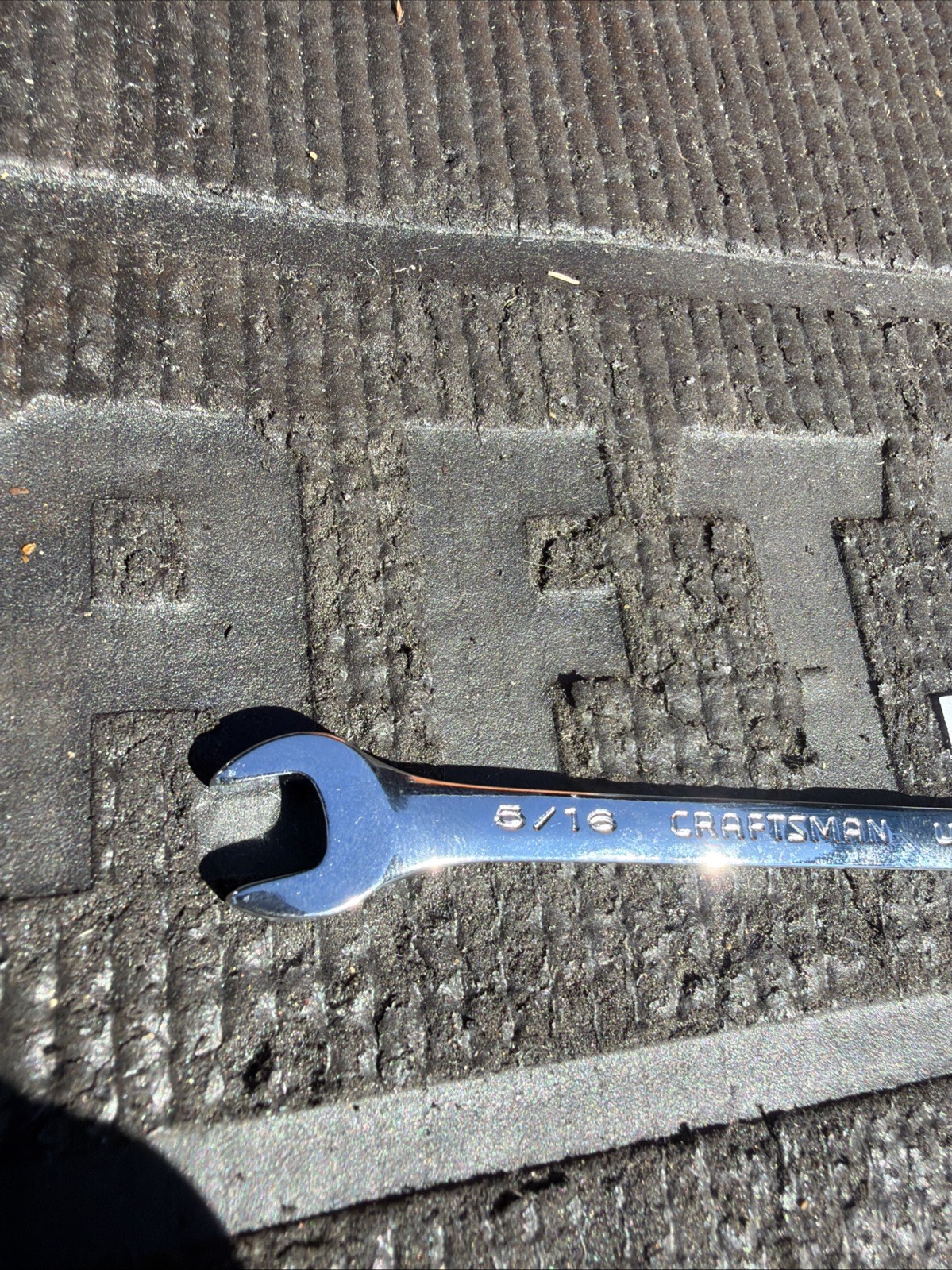 Sears Craftsman Professional 5/16” Full Polish Combination Wrench 44955 Rare