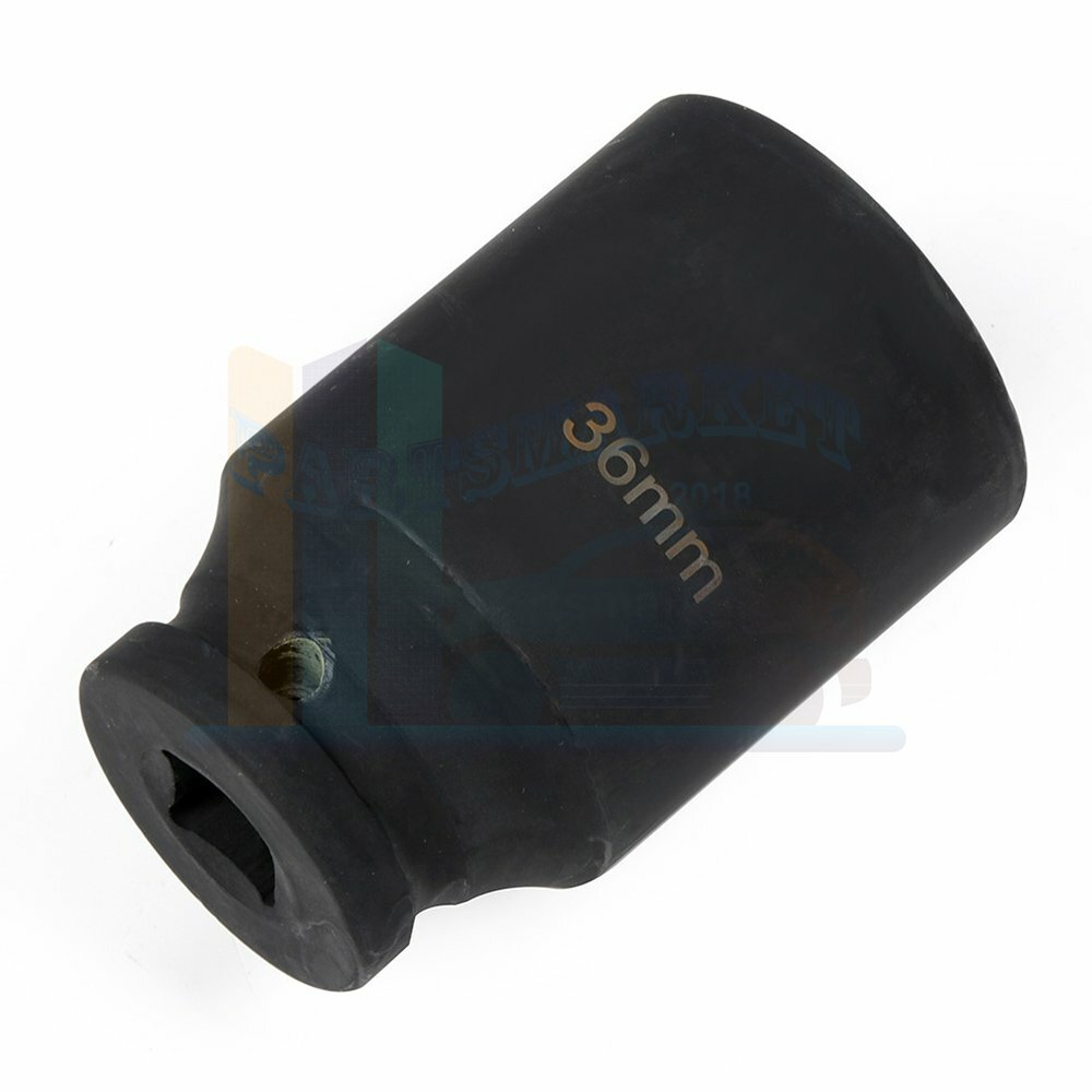 9pcs 1/2- Inch Drive Deep Impact Socket Set Metric Axle Hub Nut Socket 29-38mm