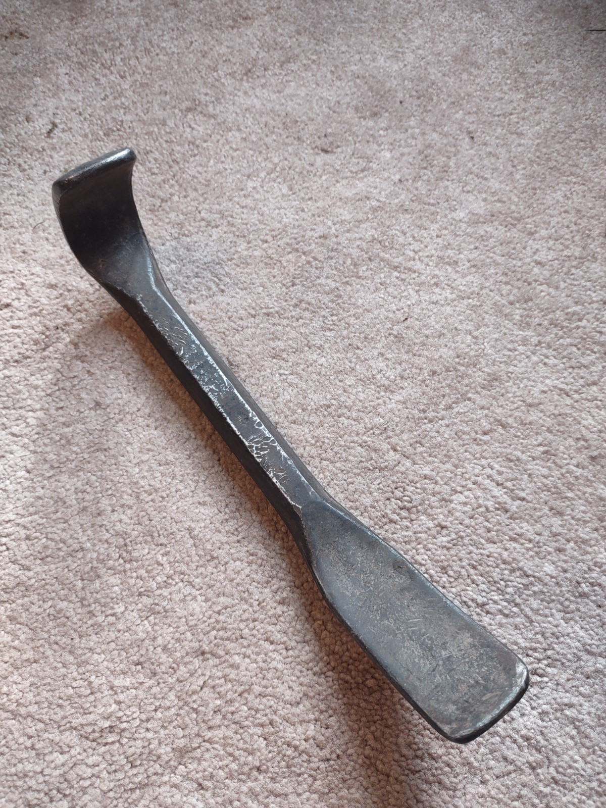 Vintage Unbranded Auto Body Curved Slapping Spoons 2Lbs 6 Oz. Hammer Dolly Tool