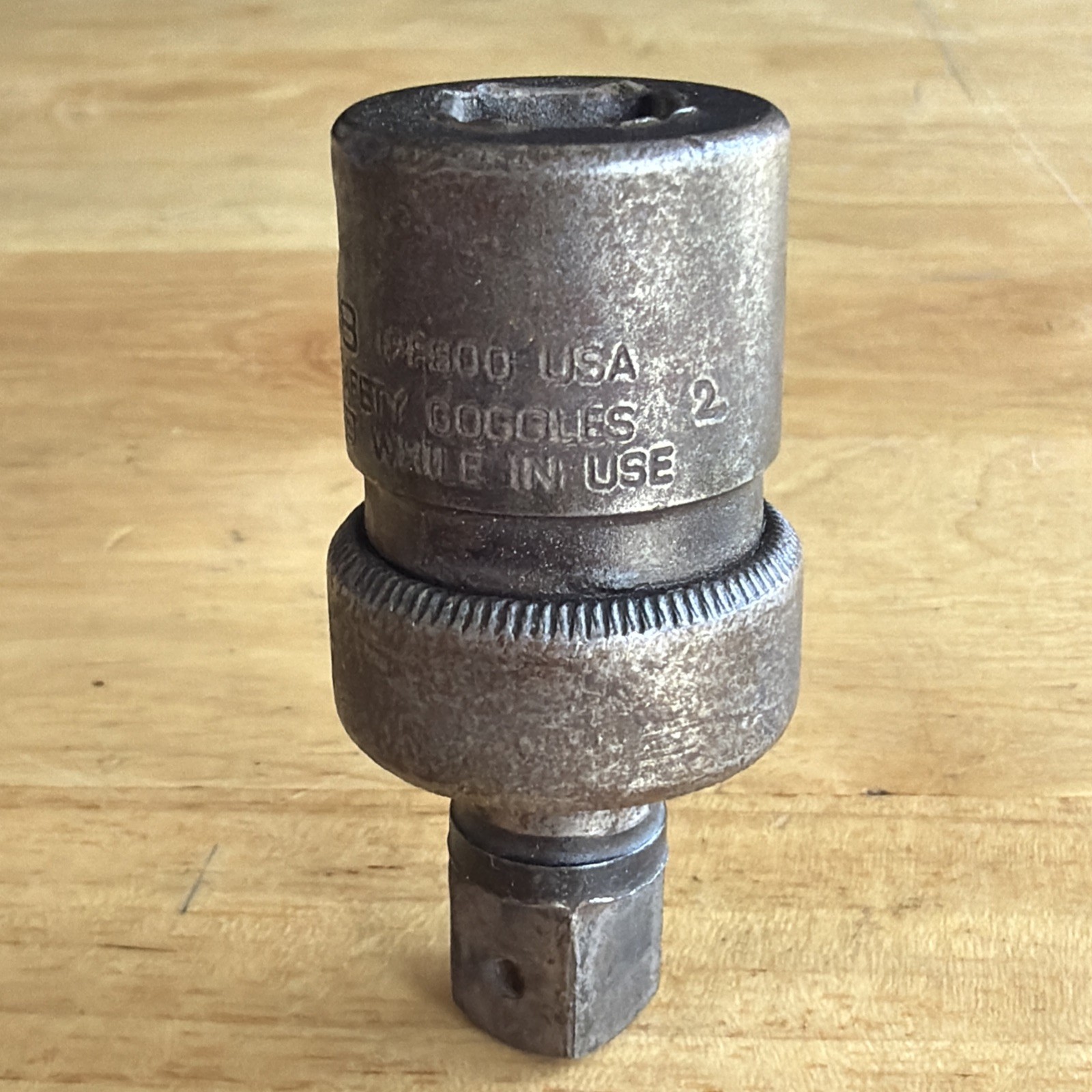 Snap On Tools Universal Joint Swivel Impact Socket Adapter 3/8″ Drive IPF800 USA
