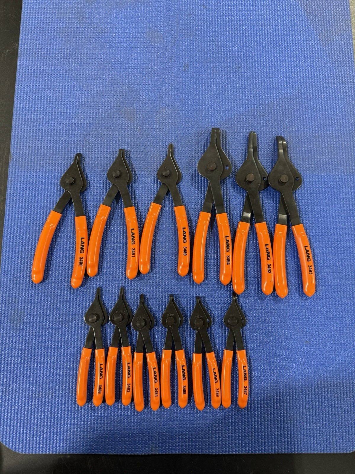 Lang Tools Snap Ring Pliers Set