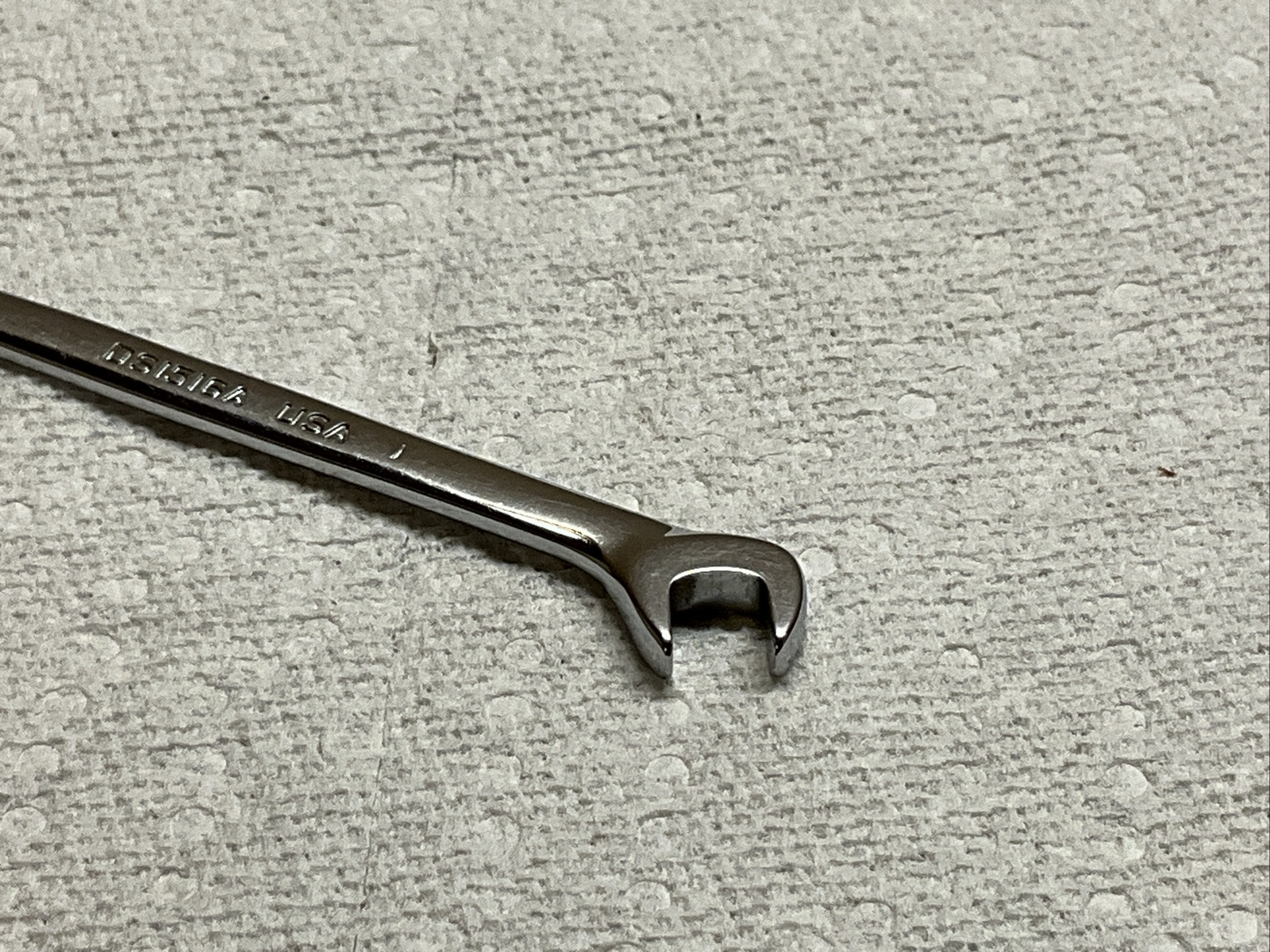 Snap-On#DS1516A – 15/64″ & 1/4″, SAE, Offset, Open End, Ignition Wrench-USA-NEW-