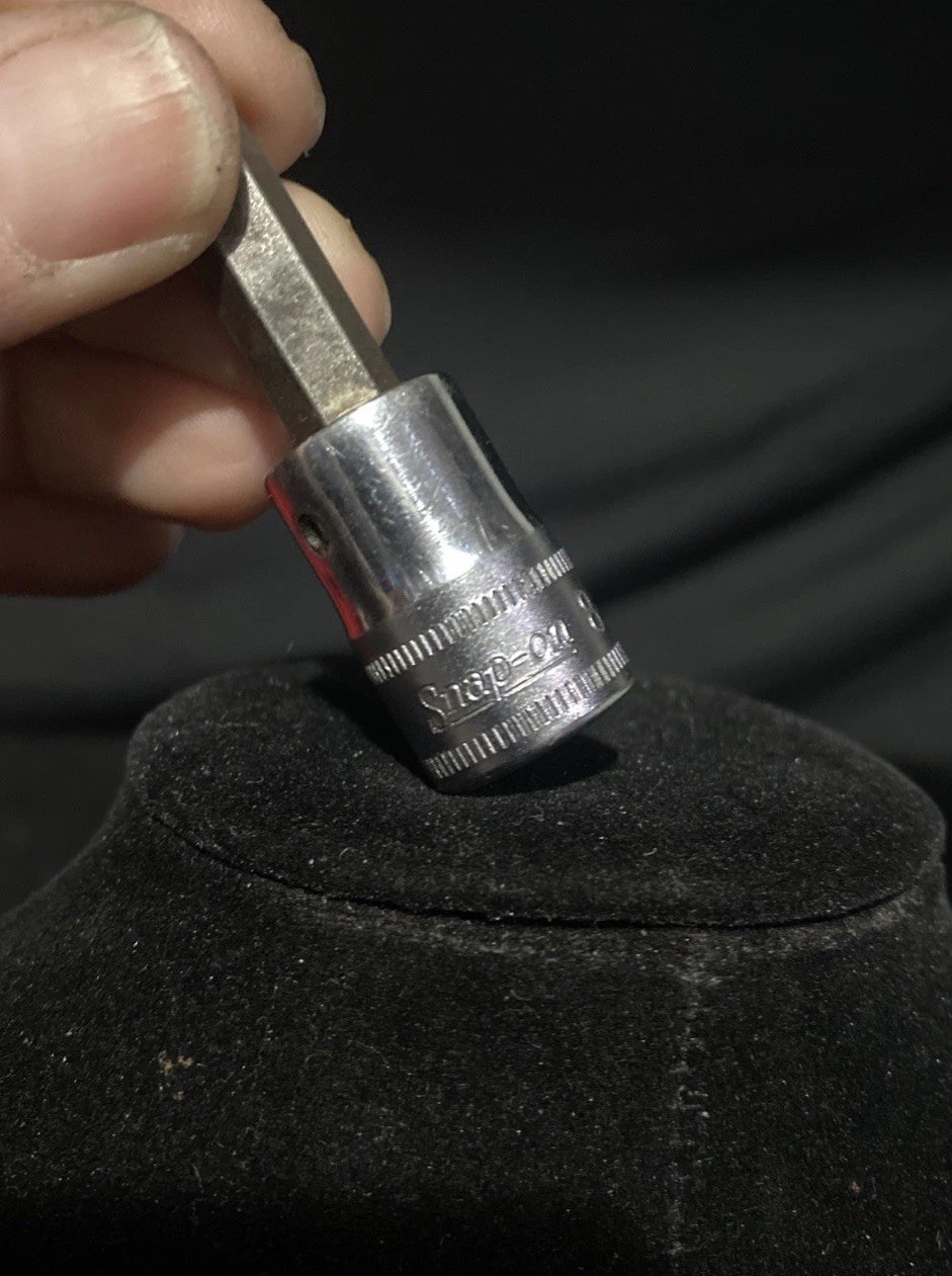 Snap On 3/8″ Drive Metric 8mm Standard Hex Bit Socket Driver FAM8A