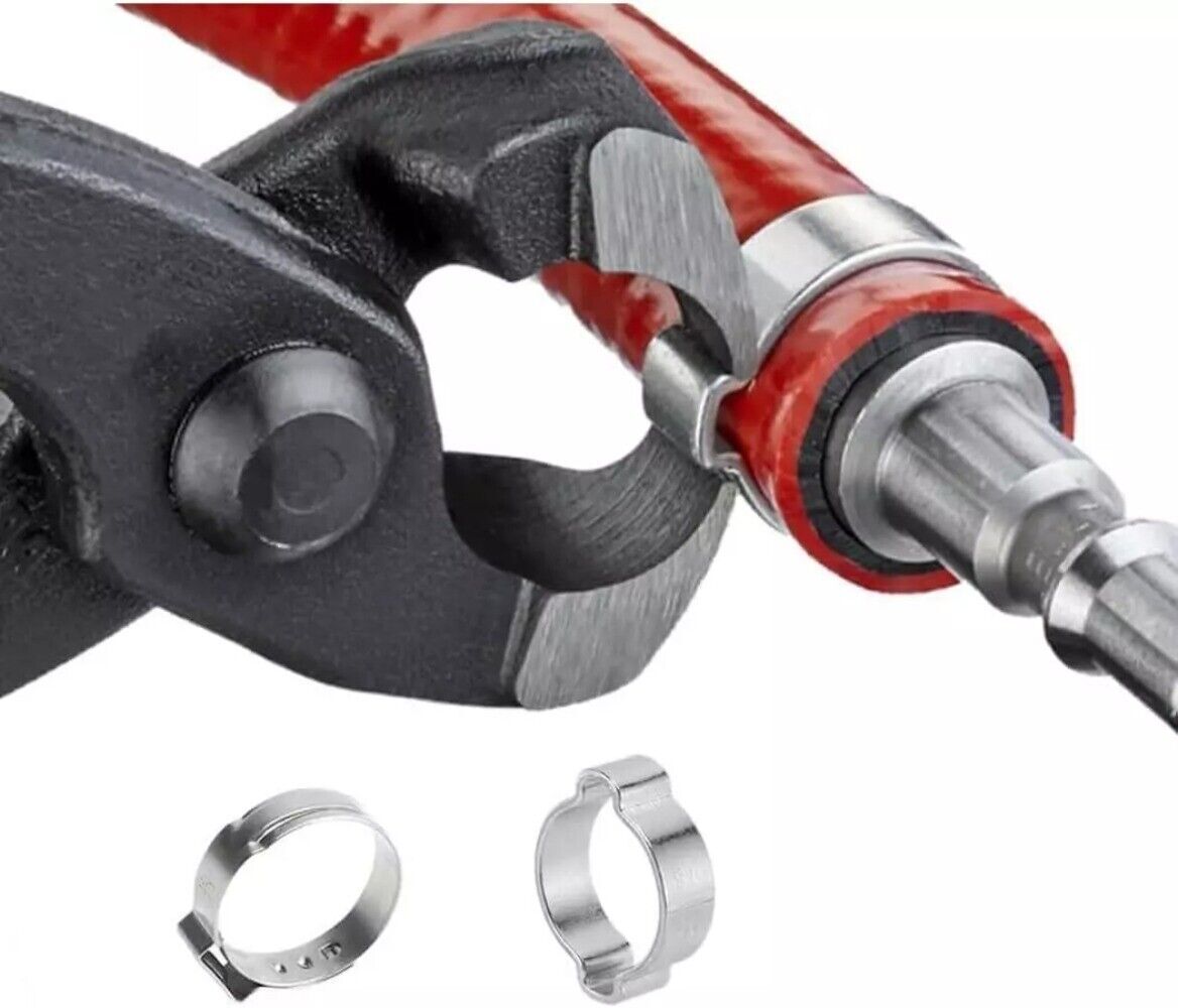 9 Inch Ear Clamp Pliers Pinch Clamp Pliers Ear Hose Clamps Tool Ear Clamp Pincer