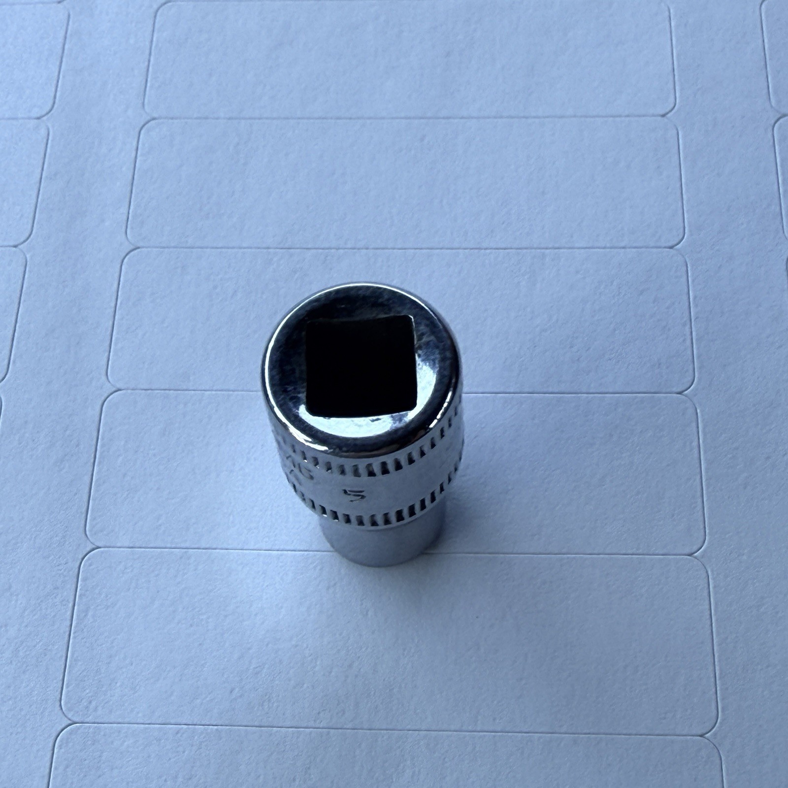 SNAP ON 6mm 1/4″ Drive 6 Point Shallow Chrome Socket TMM6 Flank Drive – USA