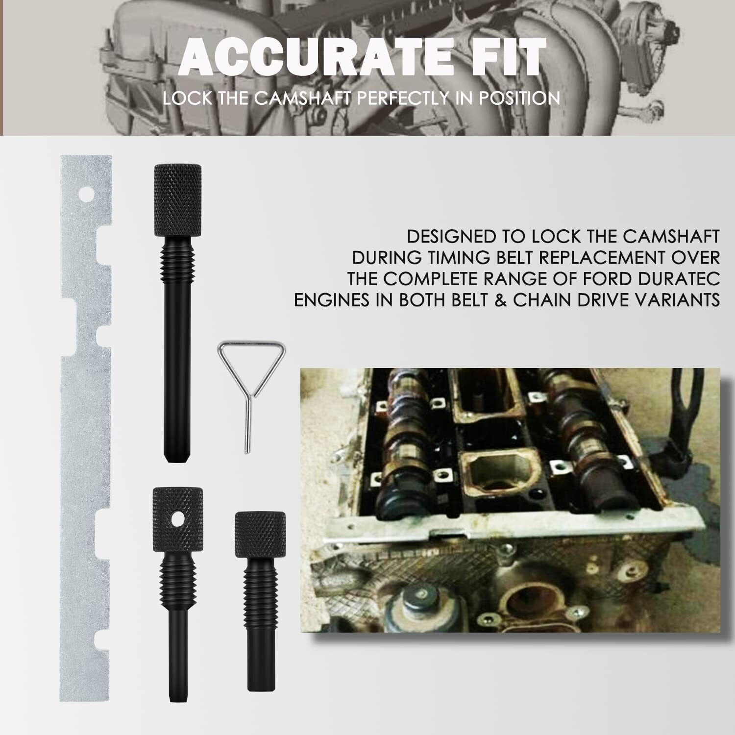 Cam Timing Alignment Tools Kit,For Ford Fiesta Focus Mazda Volvo/Duratec Engines