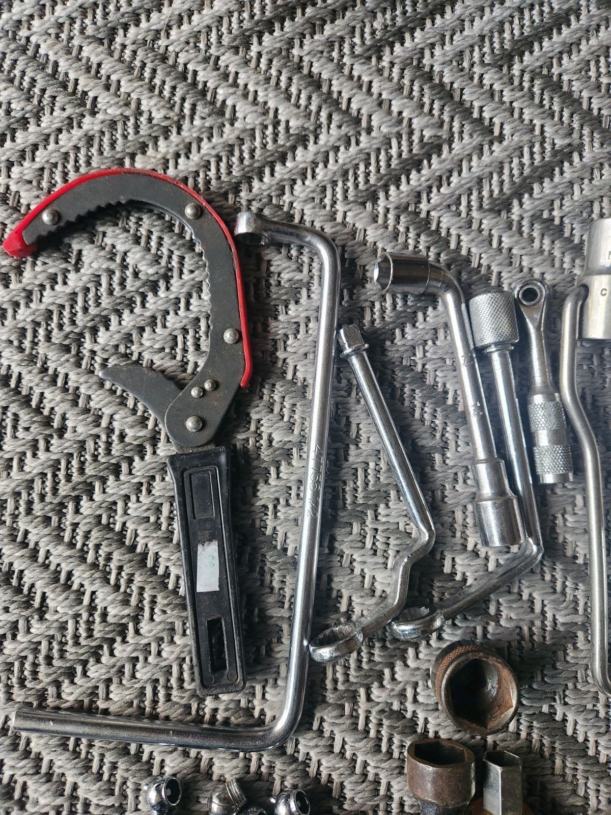 Lot of Mechanic Hand Tools