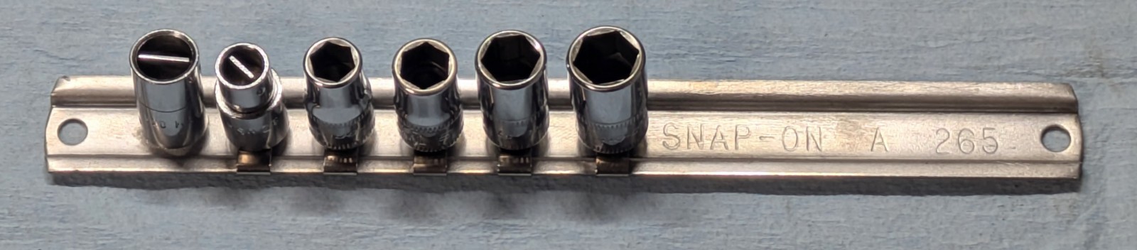 Snap-on Tools 1/4″ Drive TMM Sockets 7mm-8mm-9mm-10mm + TM 83A/85 Lot Of 6 USA