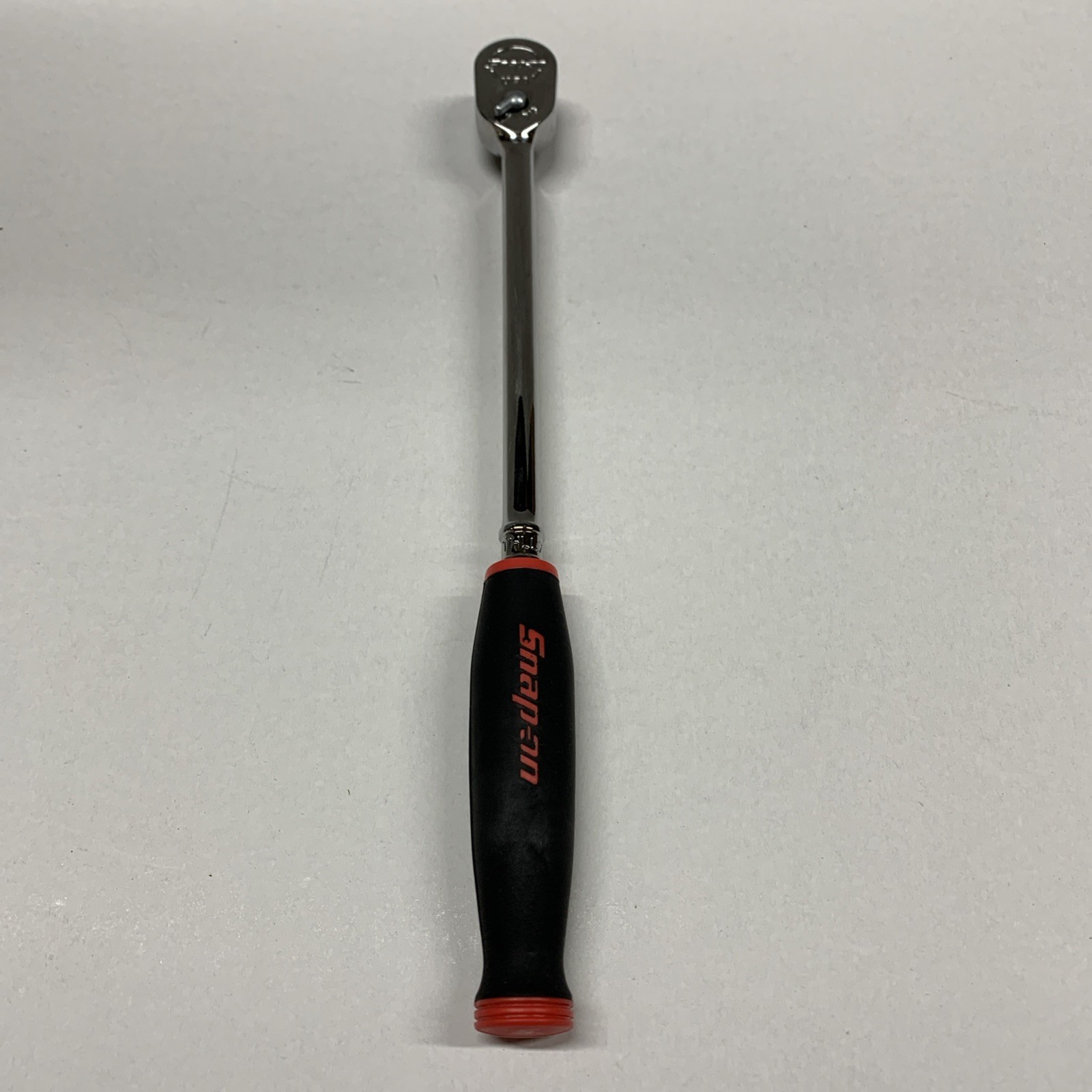 Snap On Tools USA THLL72 RED 1/4″ Drive Soft Grip Extra-Long Handle Ratchet NEW