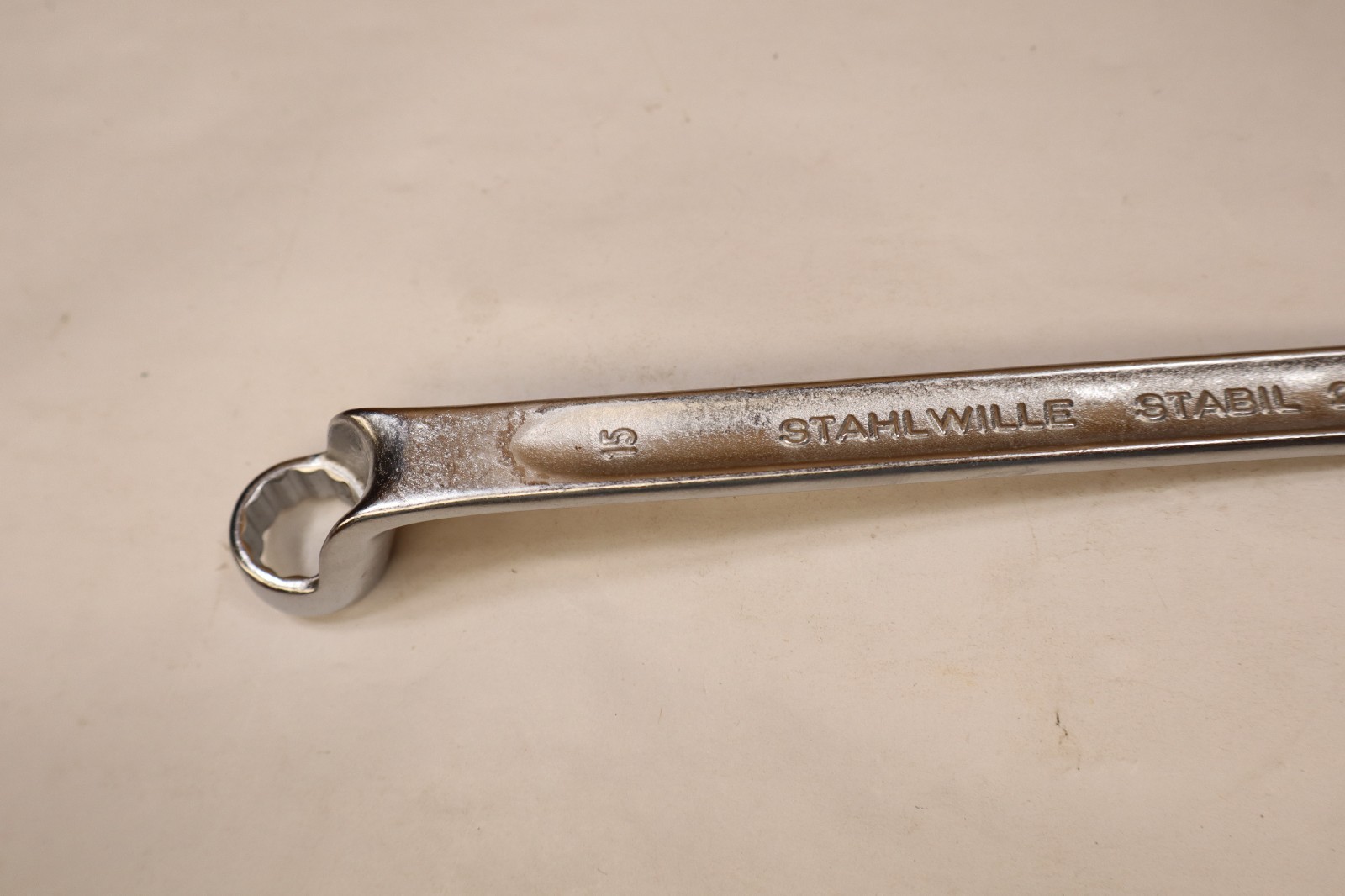 Stahlwille 20 Deep Offset Wrench Spanner Box End 14mm X 15mm unused