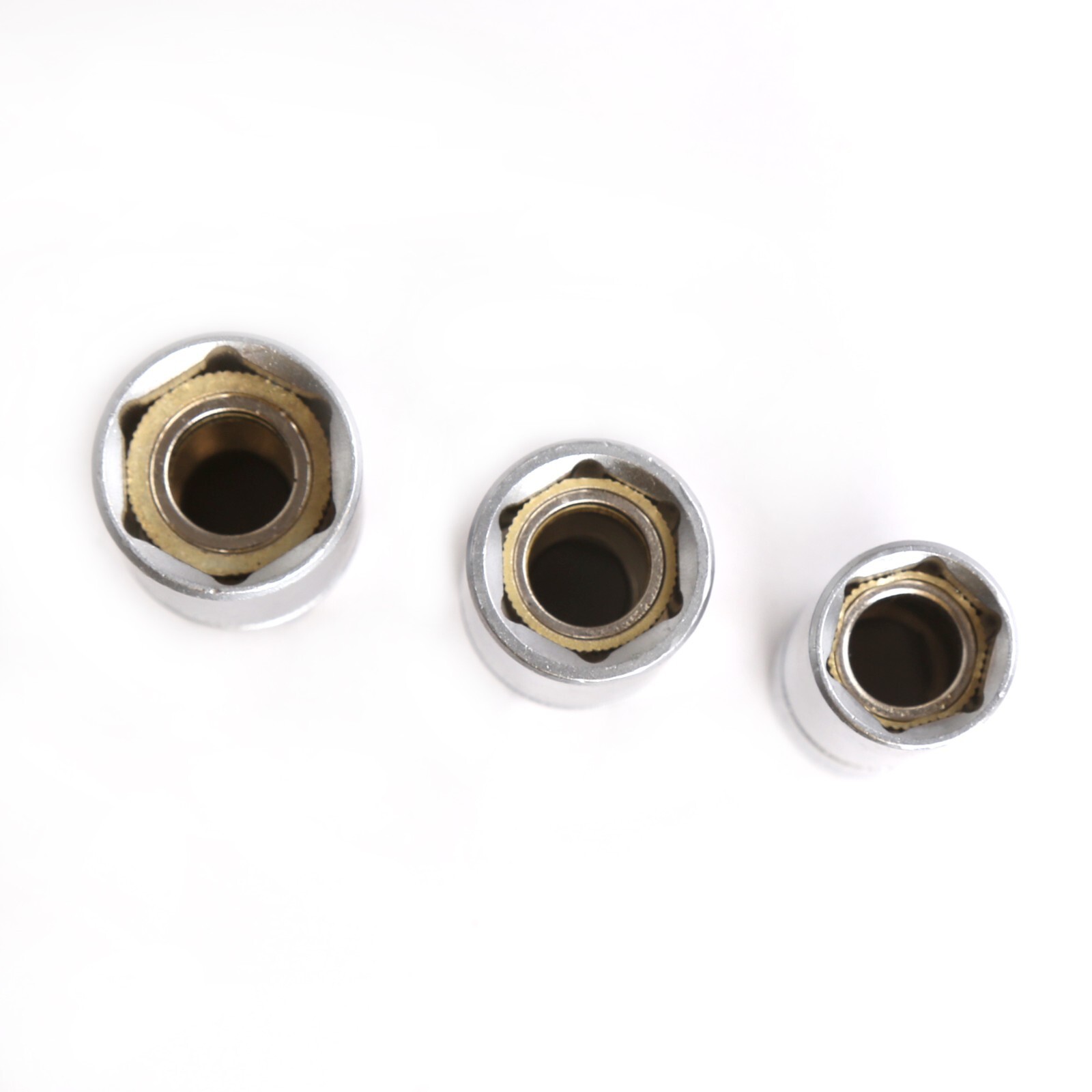 16/ 18 / 21mm Magnetic Spark Plug Socket Set Remove Installing Socket