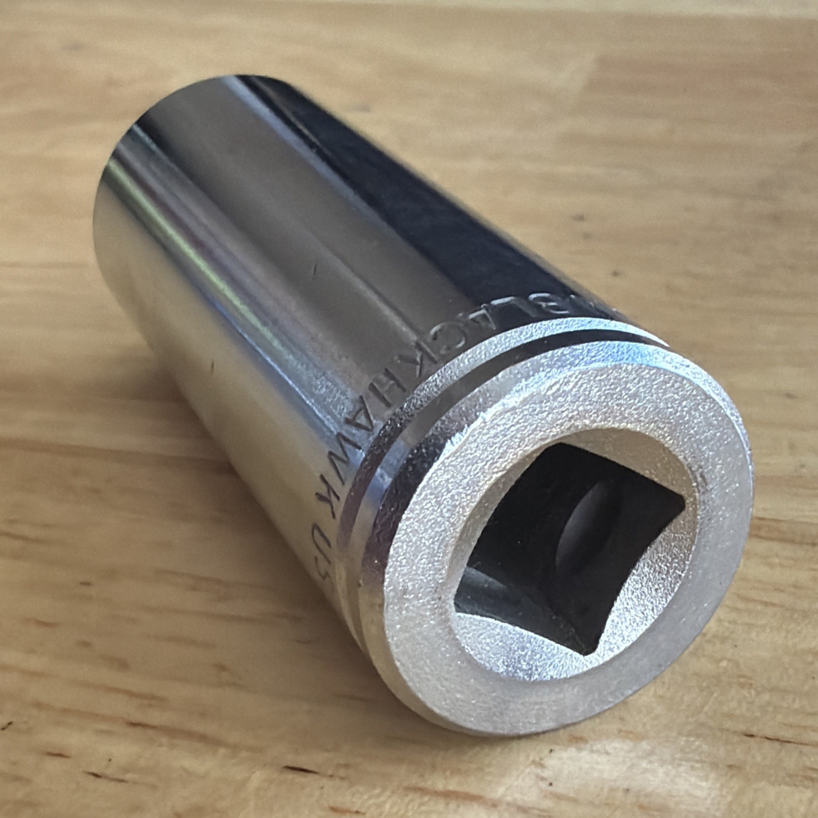 Blackhawk Tools 15mm Deep Socket 3/8″ Drive 6 Point HW-1515M Made in USA