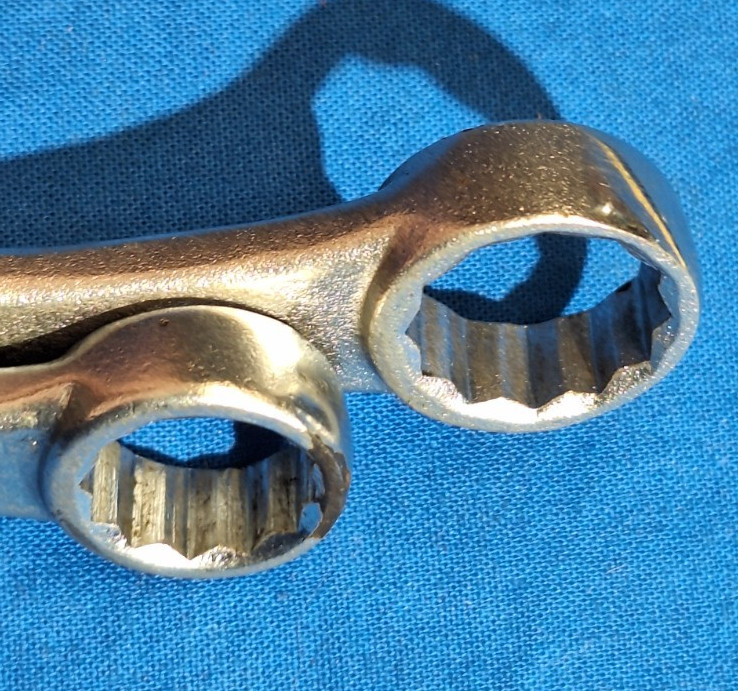 Proto 1731 & 1730 3/4″-5/8″ & 5/8″-9/16″ half moon wrenches Obstruction wrenches