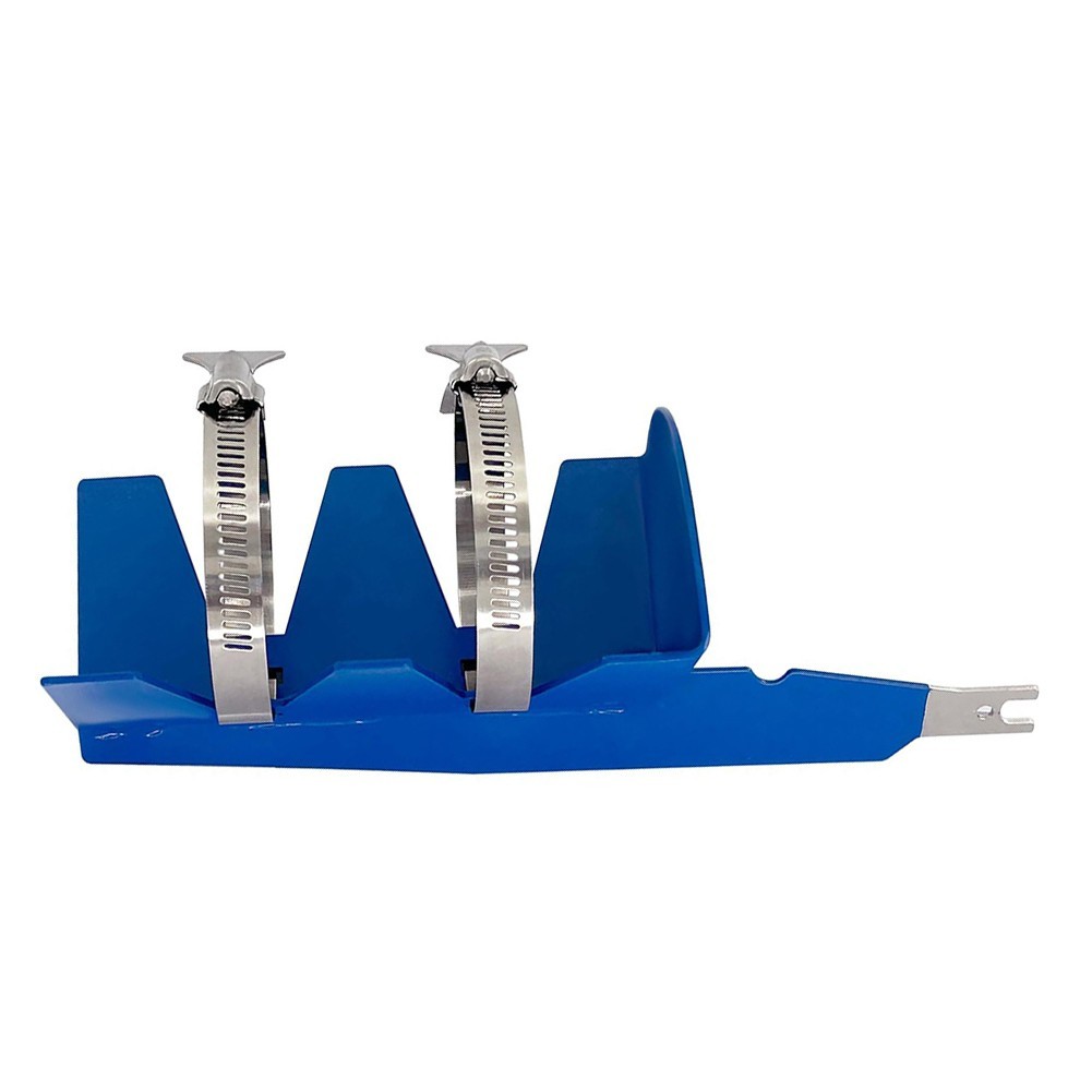 For 2-3 inch Reciprocating Saw Compatible Paint Can Mixer Blue Stainless